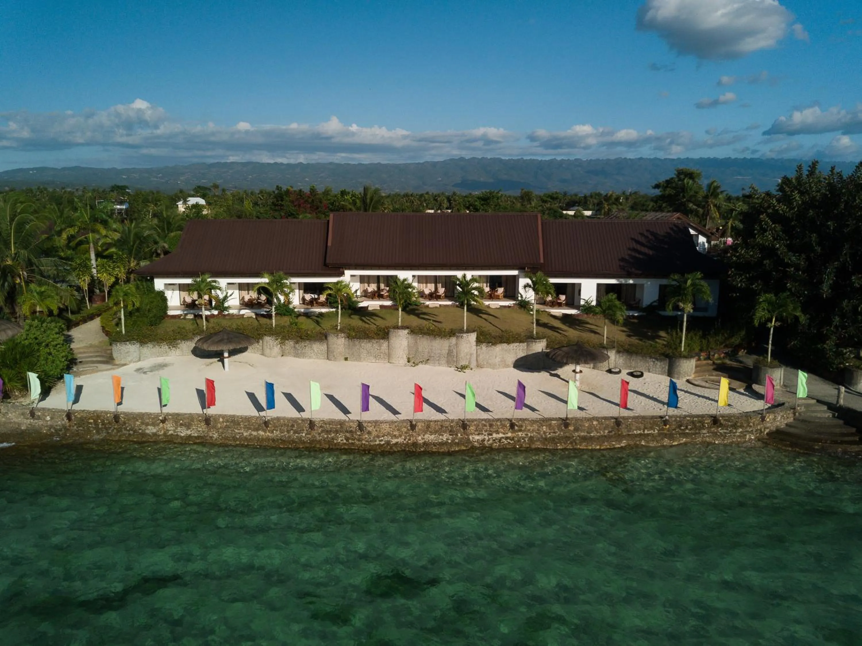Bird's eye view in Kasai Village Dive Resort