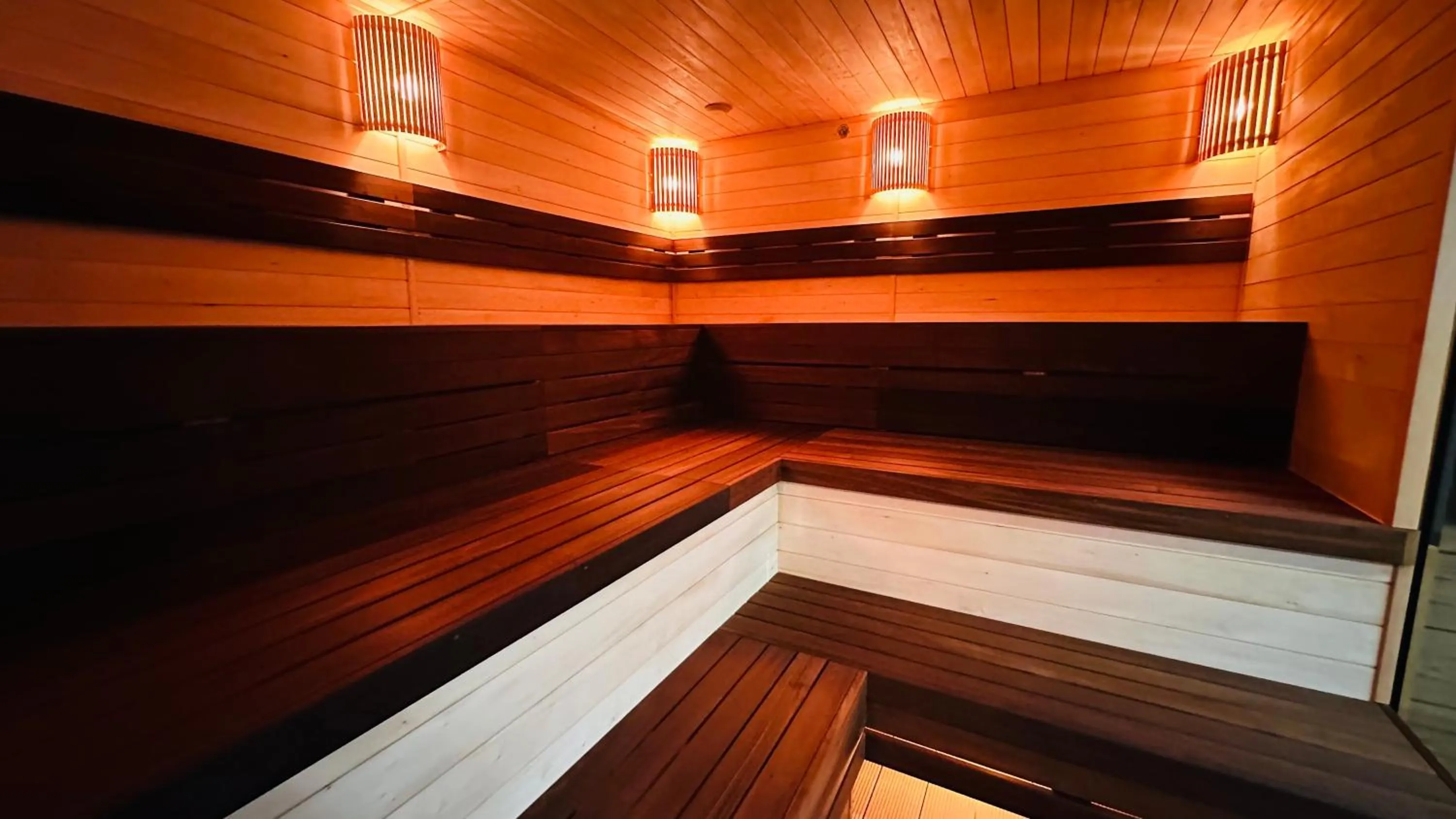 Sauna in IQ Hotel
