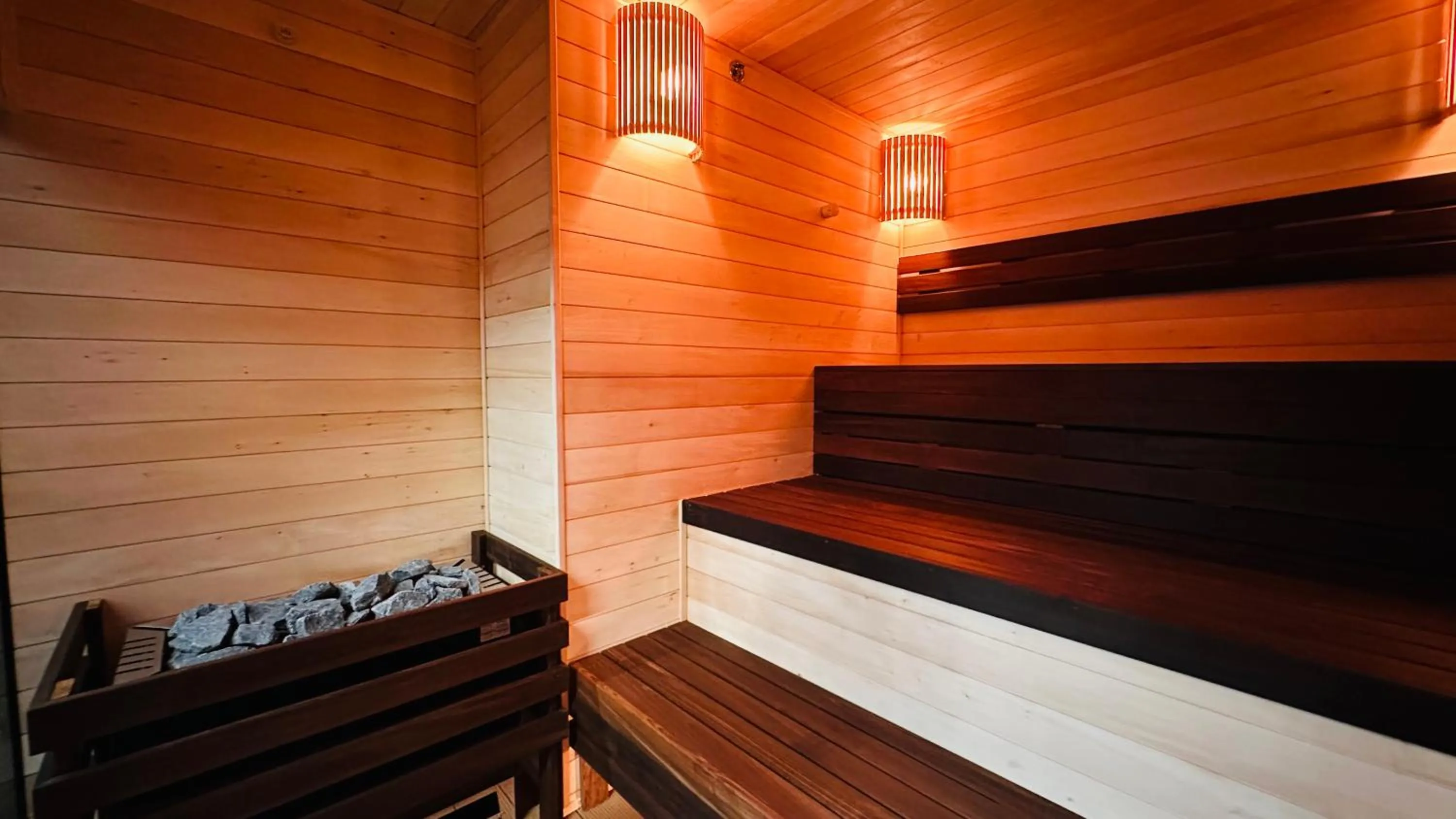 Sauna in IQ Hotel