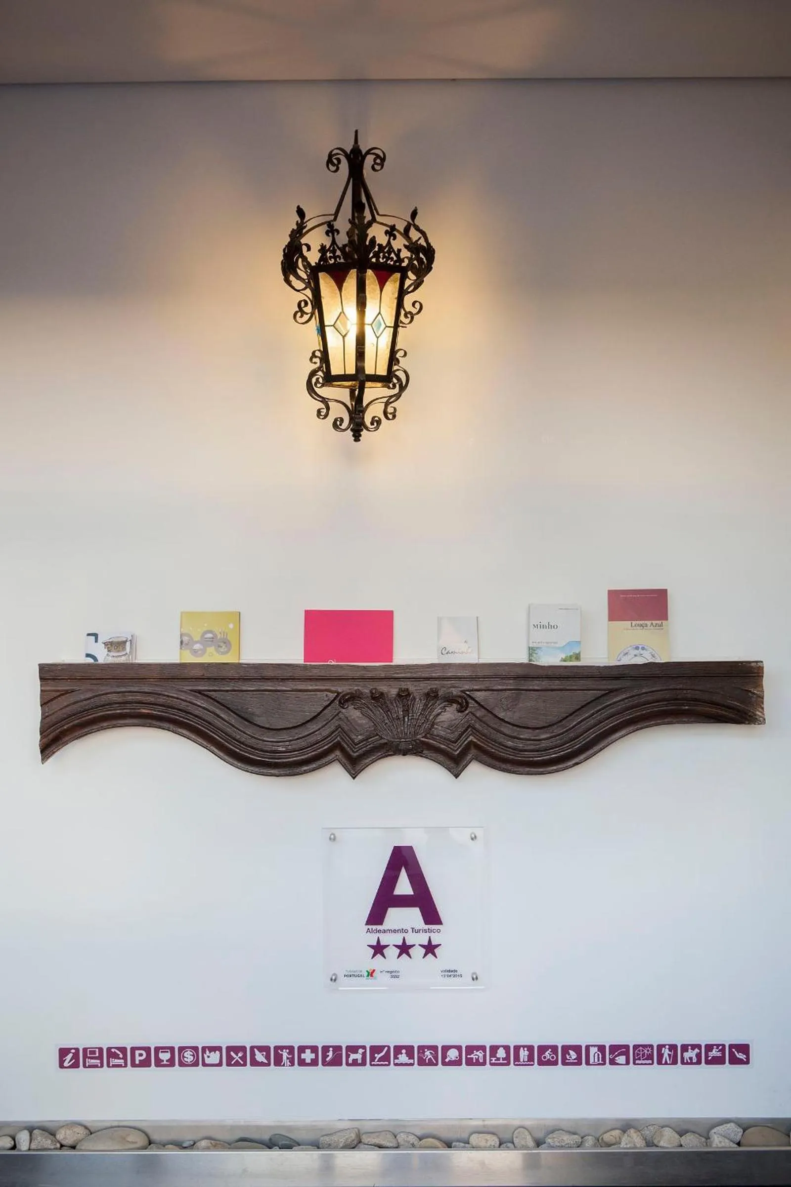 Lobby or reception in Aldeamento Turístico do Camarido, Nature & Beach Resort