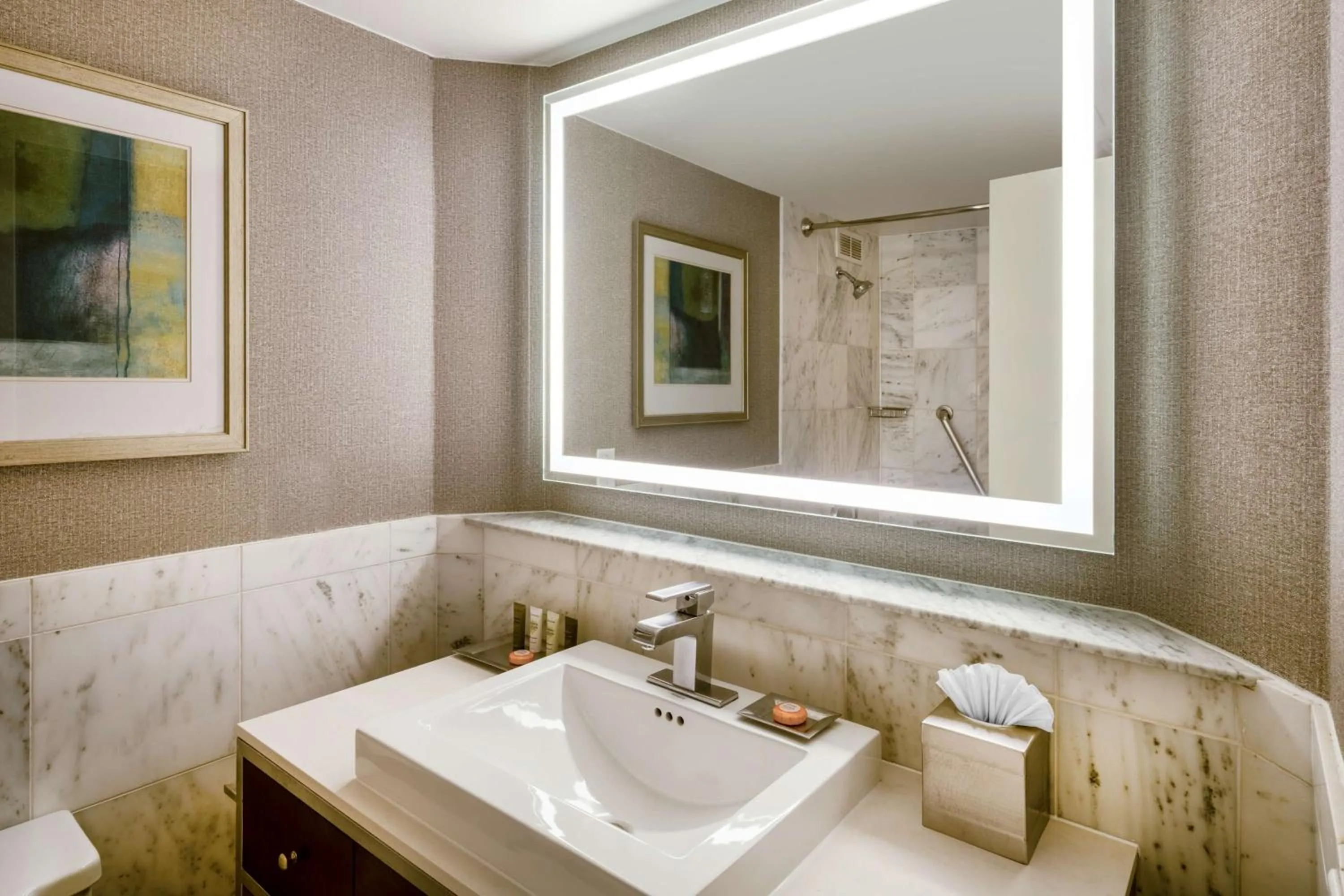 Bathroom in Hilton Dallas Lincoln Centre by the Galleria