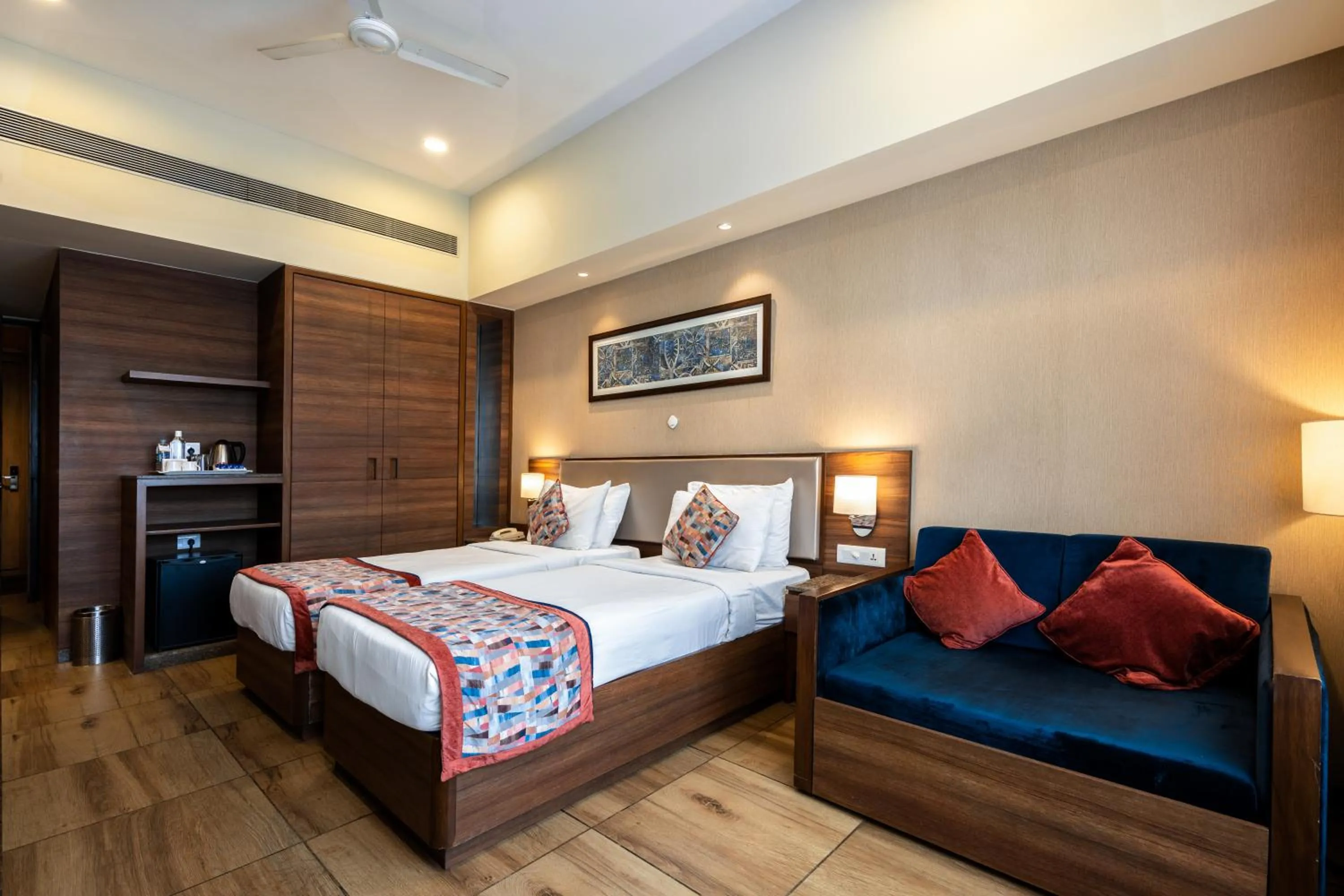 Bed in GCC Hotel and Club