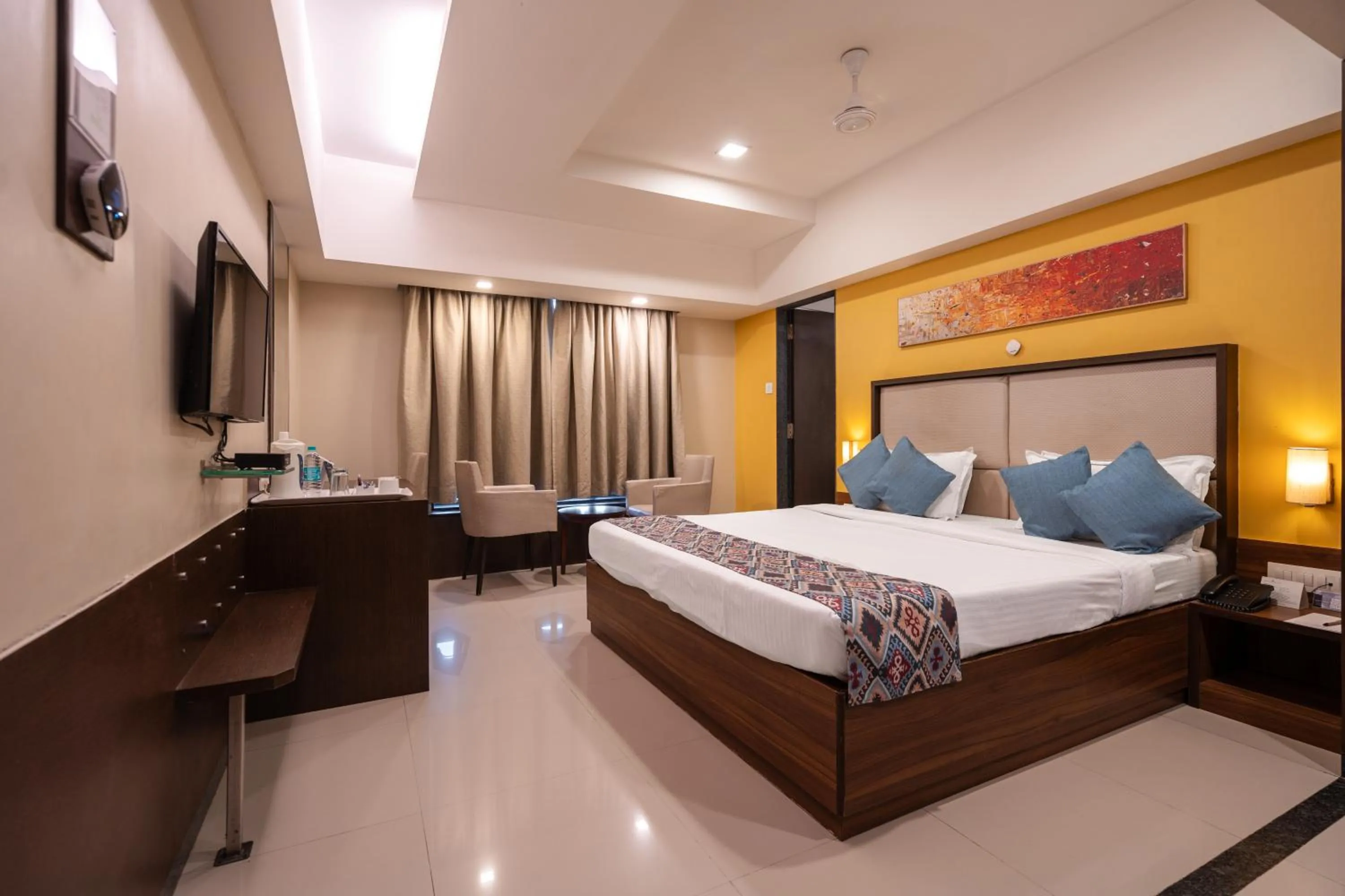 Bed in GCC Hotel and Club