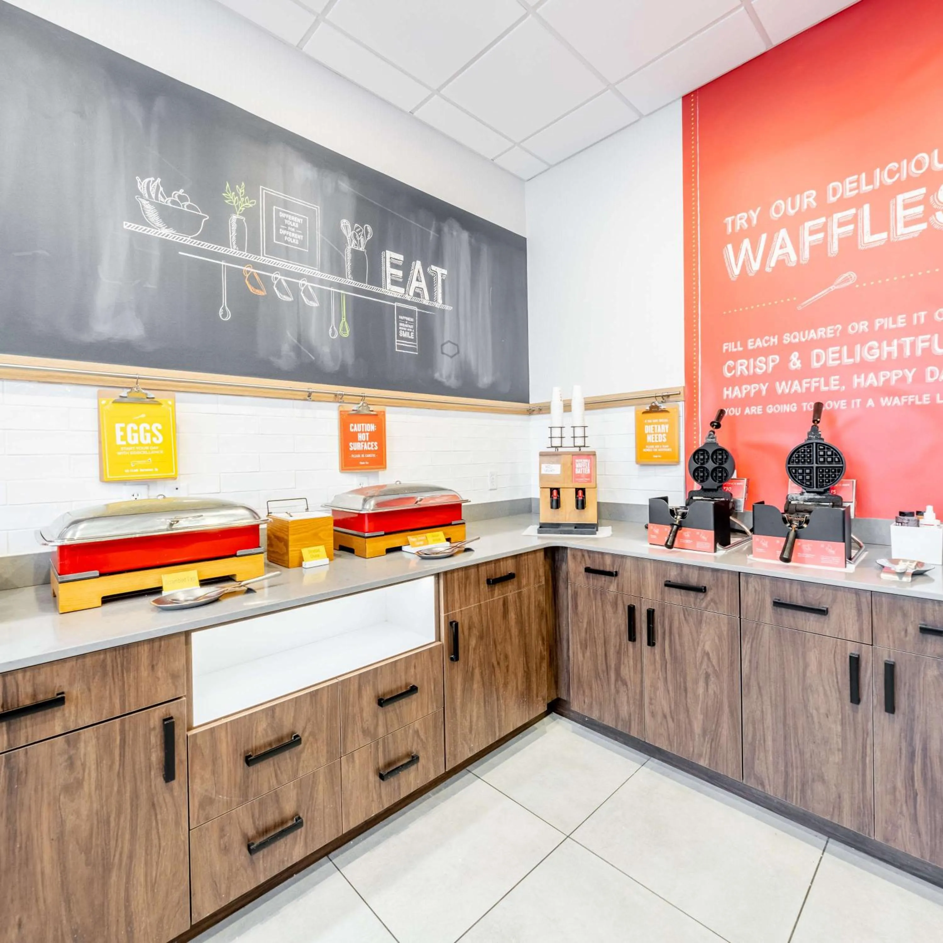 Breakfast in Hampton Inn Gainesville