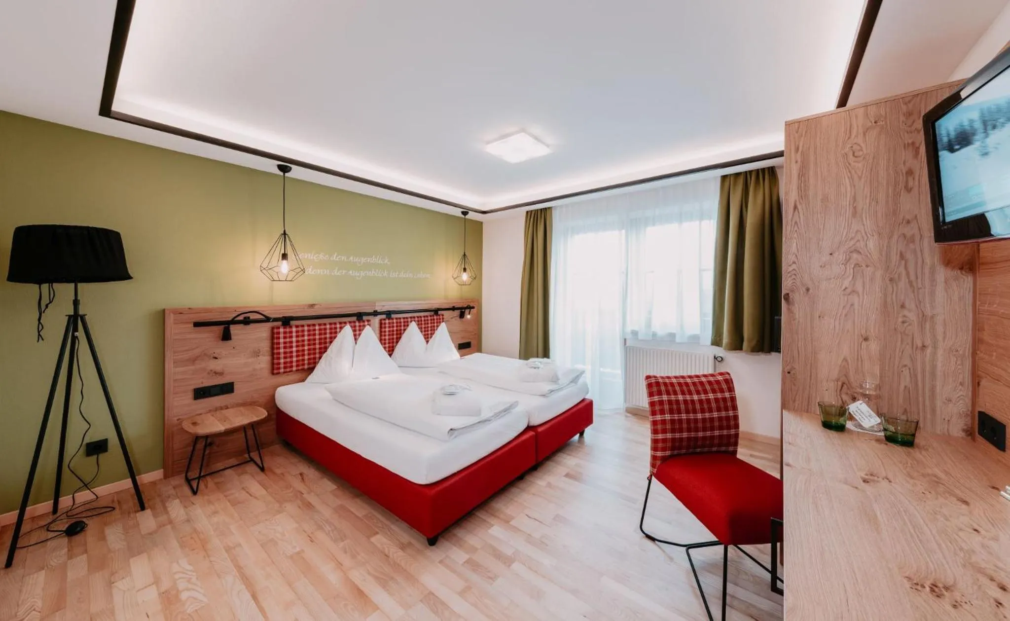 Photo of the whole room, Bed in Hotel Schröckerhof