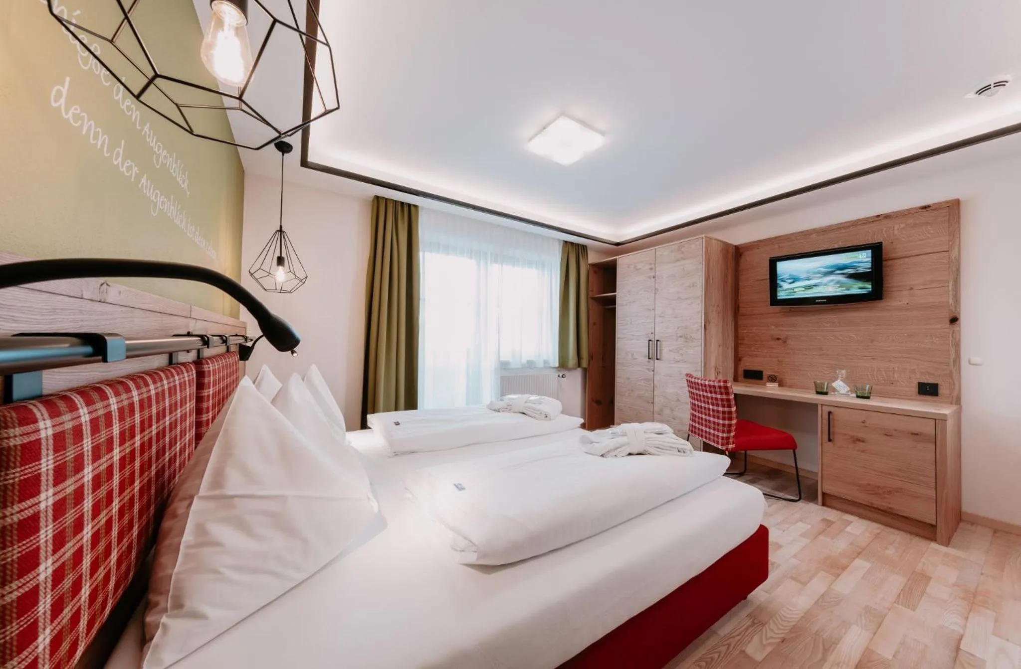 Bedroom, Bed in Hotel Schröckerhof