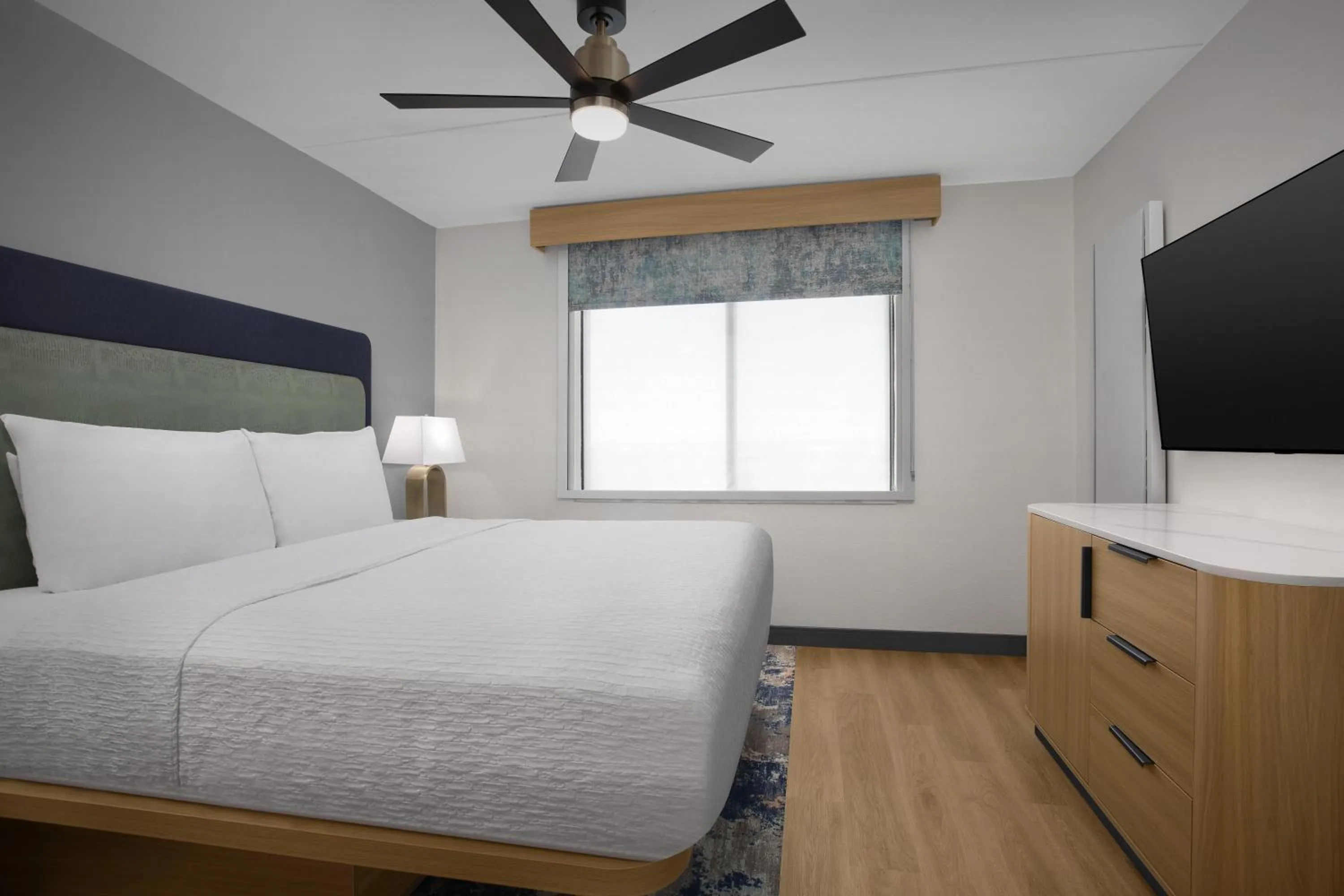 Bed in Homewood Suites by Hilton Ft. Worth-North at Fossil Creek