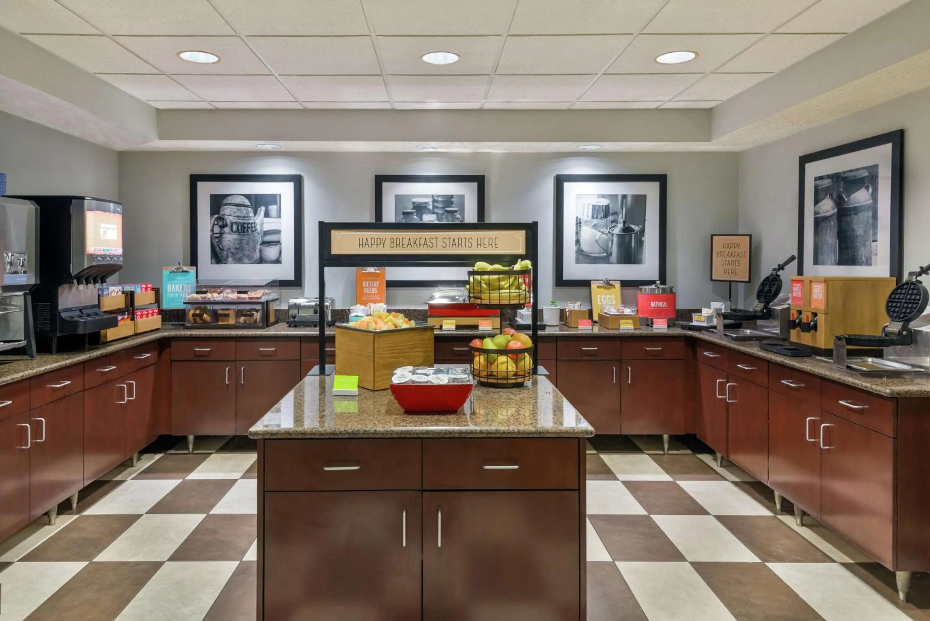 Breakfast in Hampton Inn by Hilton Indianapolis-South