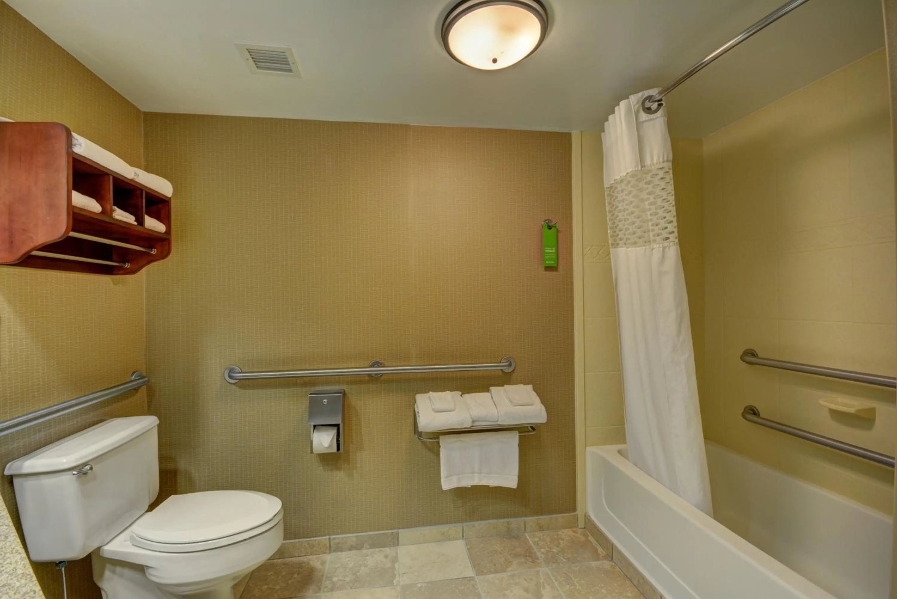 Bathroom in Hampton Inn by Hilton Indianapolis-South