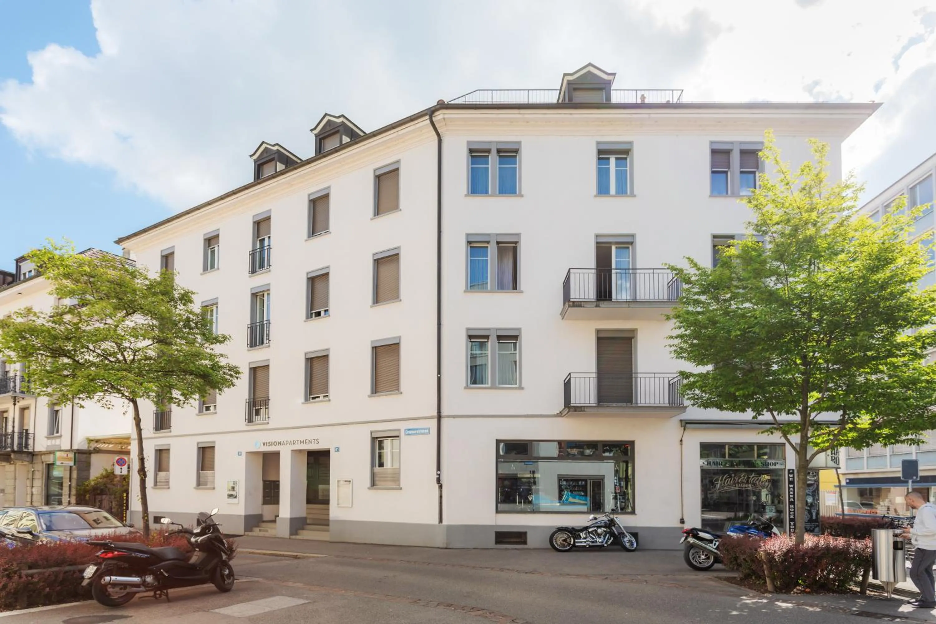 Property building in VISIONAPARTMENTS Cramerstrasse 2-6 - contactless check-in