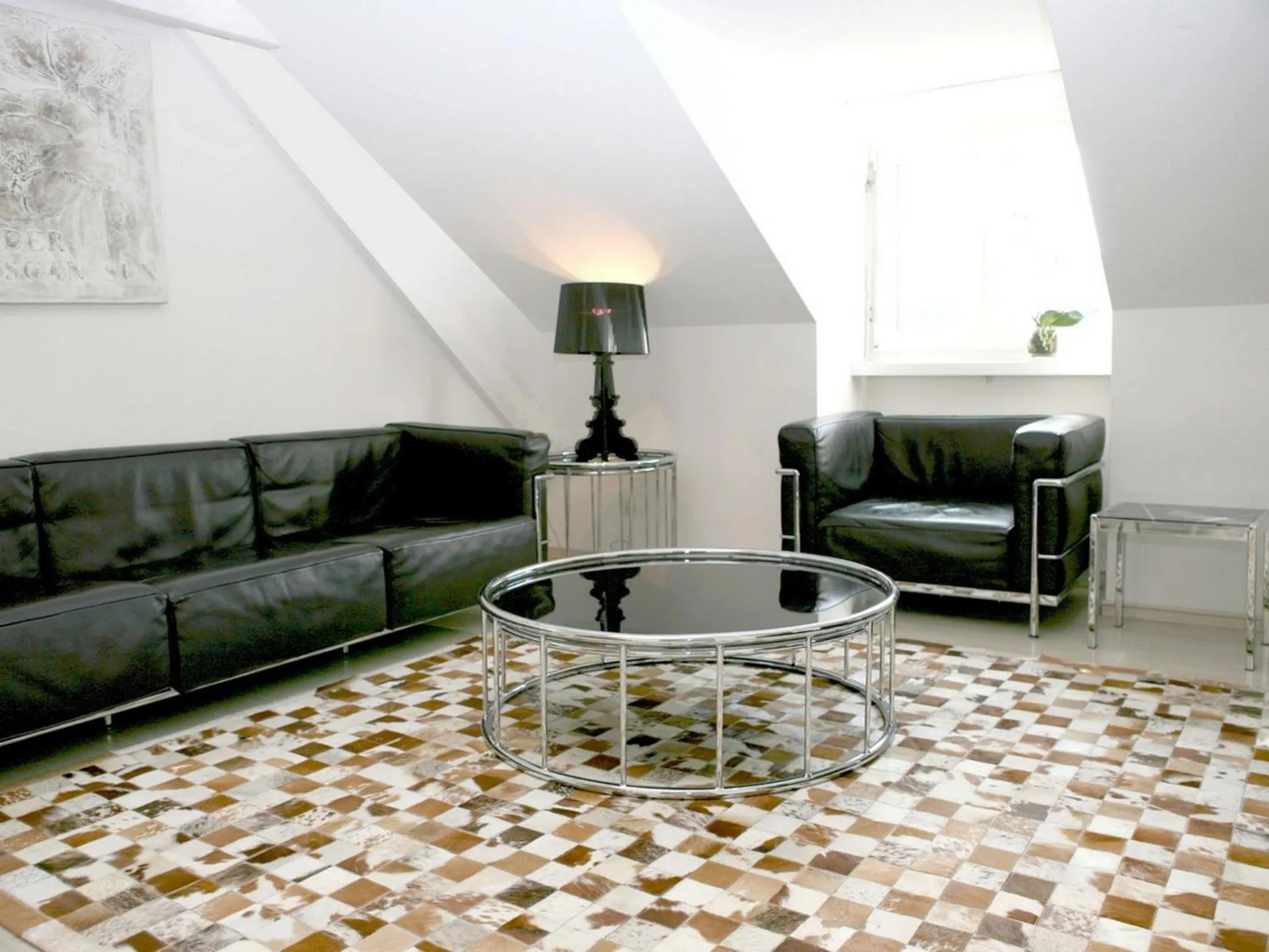 Seating area in VISIONAPARTMENTS Cramerstrasse 2-6 - contactless check-in