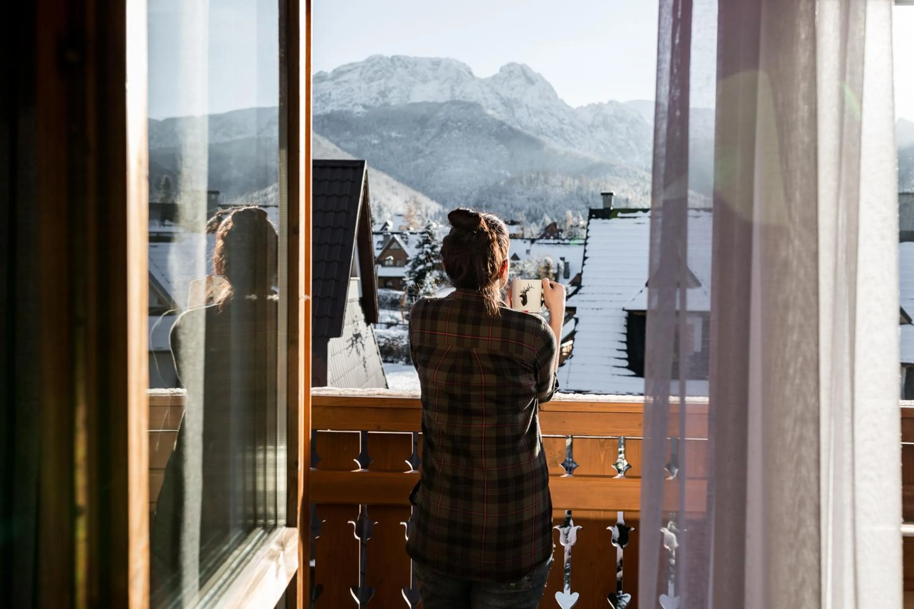 Mountain view in Willa Malinowa