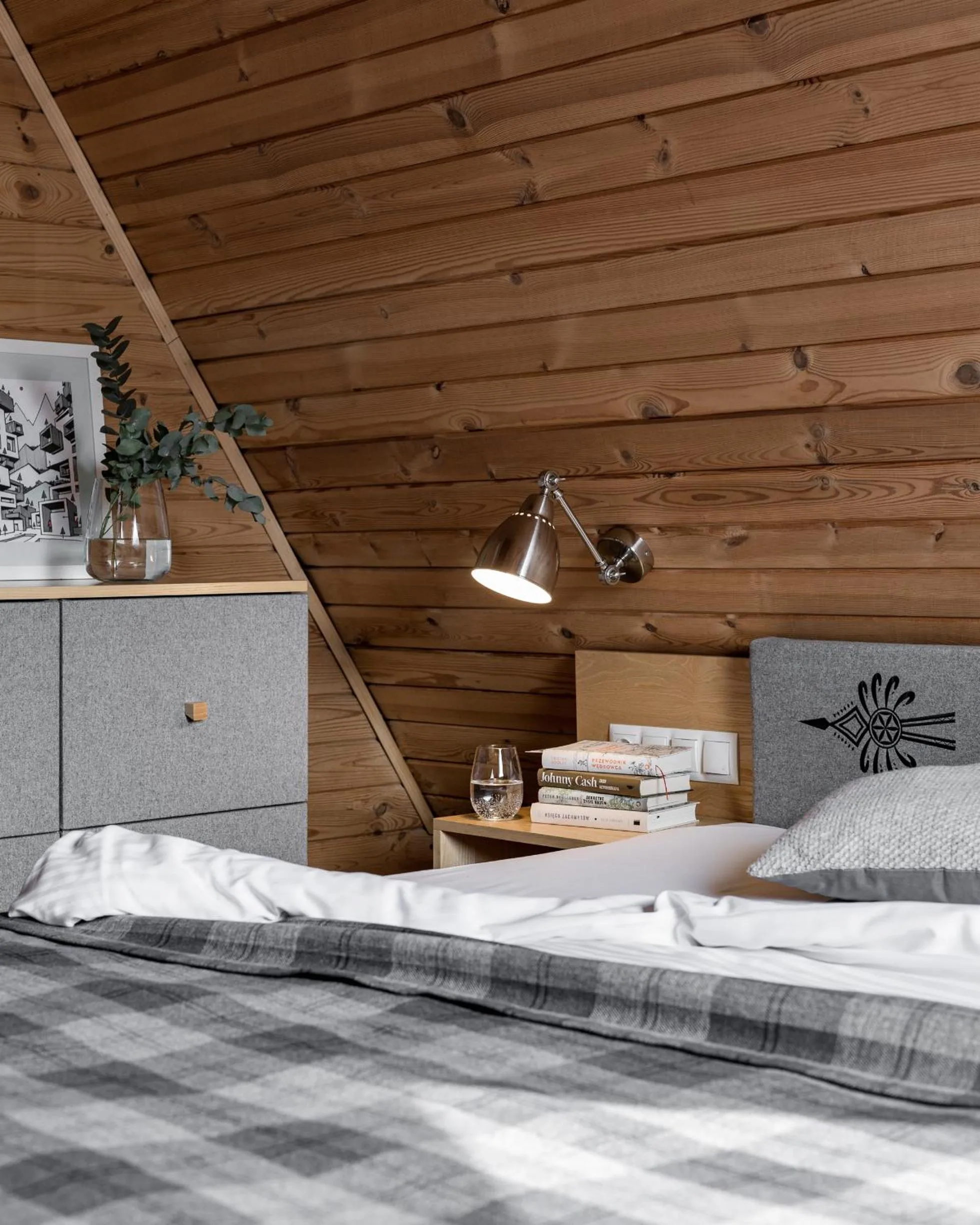 Bedroom in Willa Malinowa