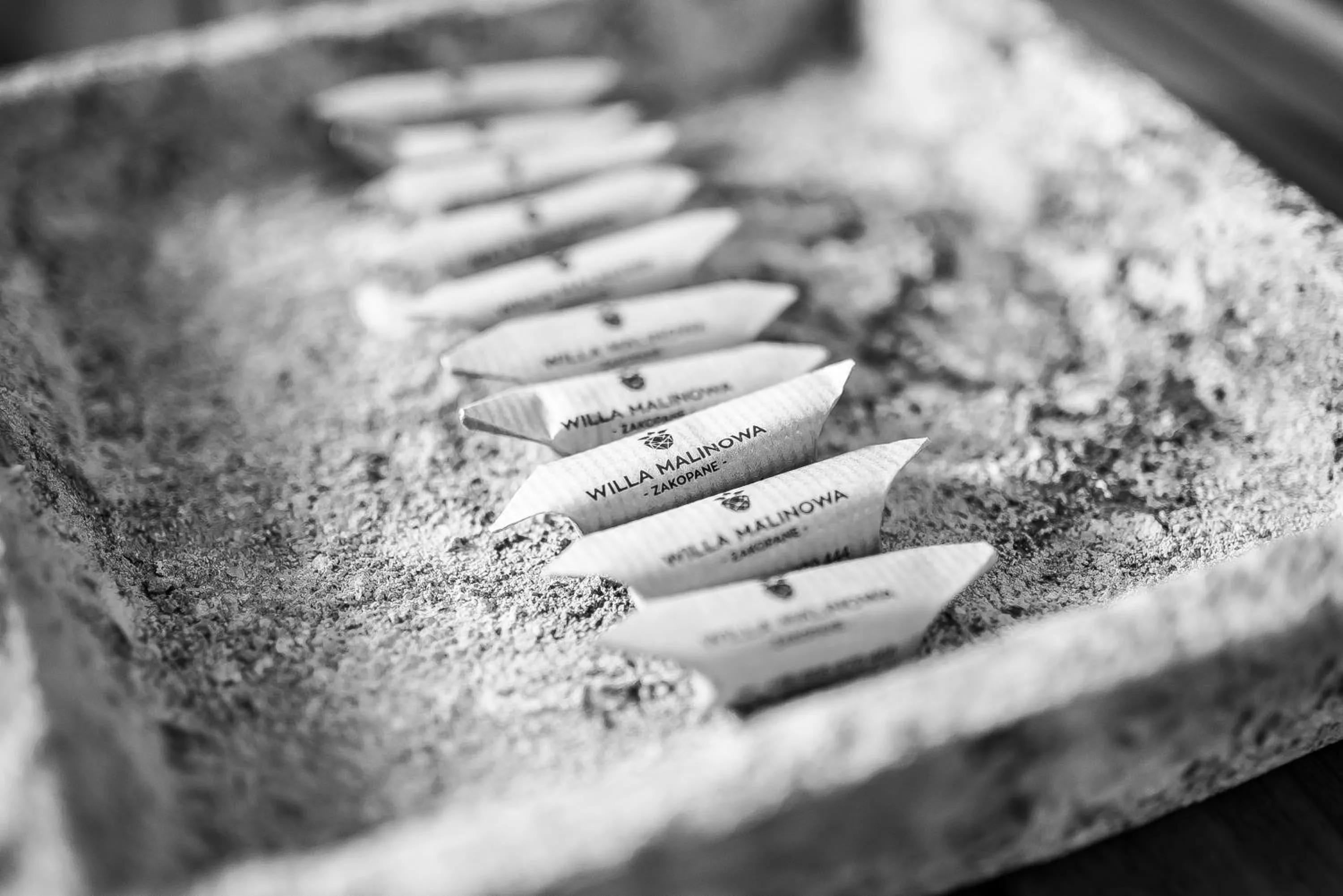 Decorative detail in Willa Malinowa