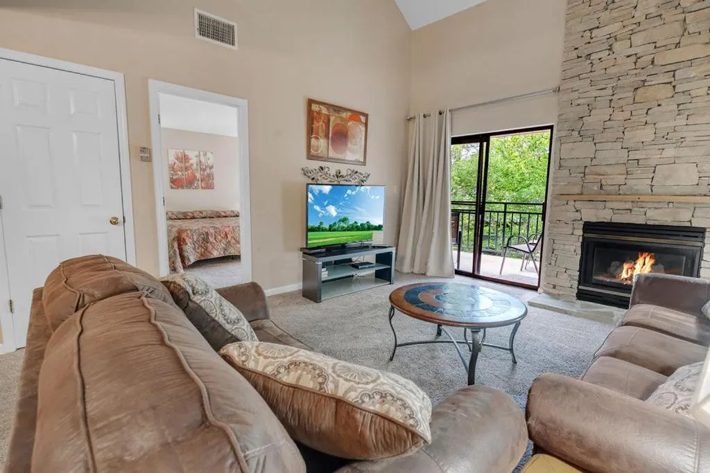 Living room in Park Place Condos
