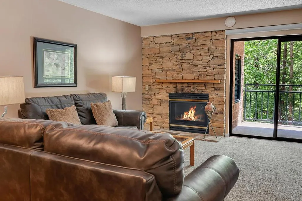 Seating area in Park Place Condos