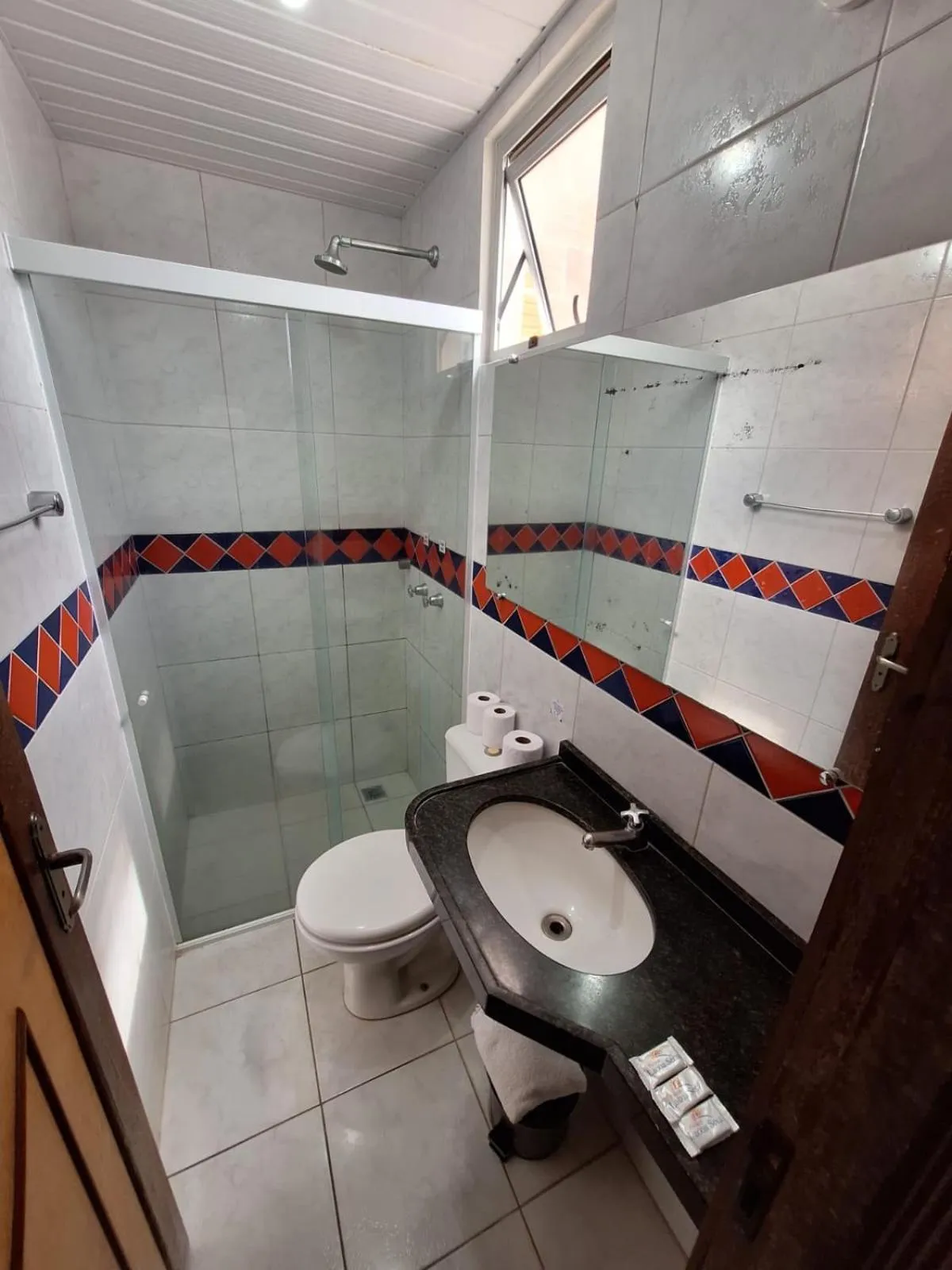 Bathroom in Pousada Lagoa Seca