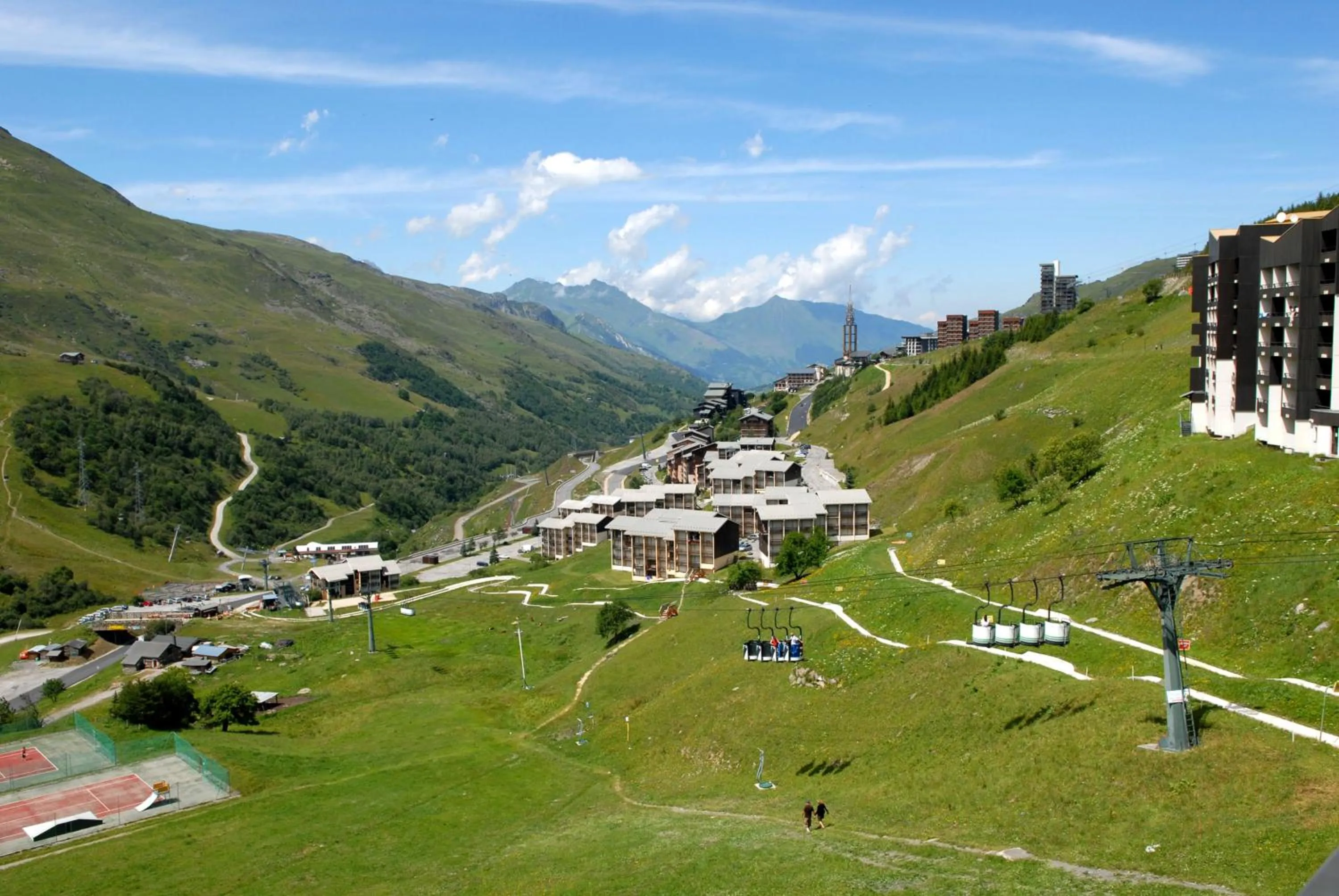 Bird's eye view in Résidence Azureva Les Menuires