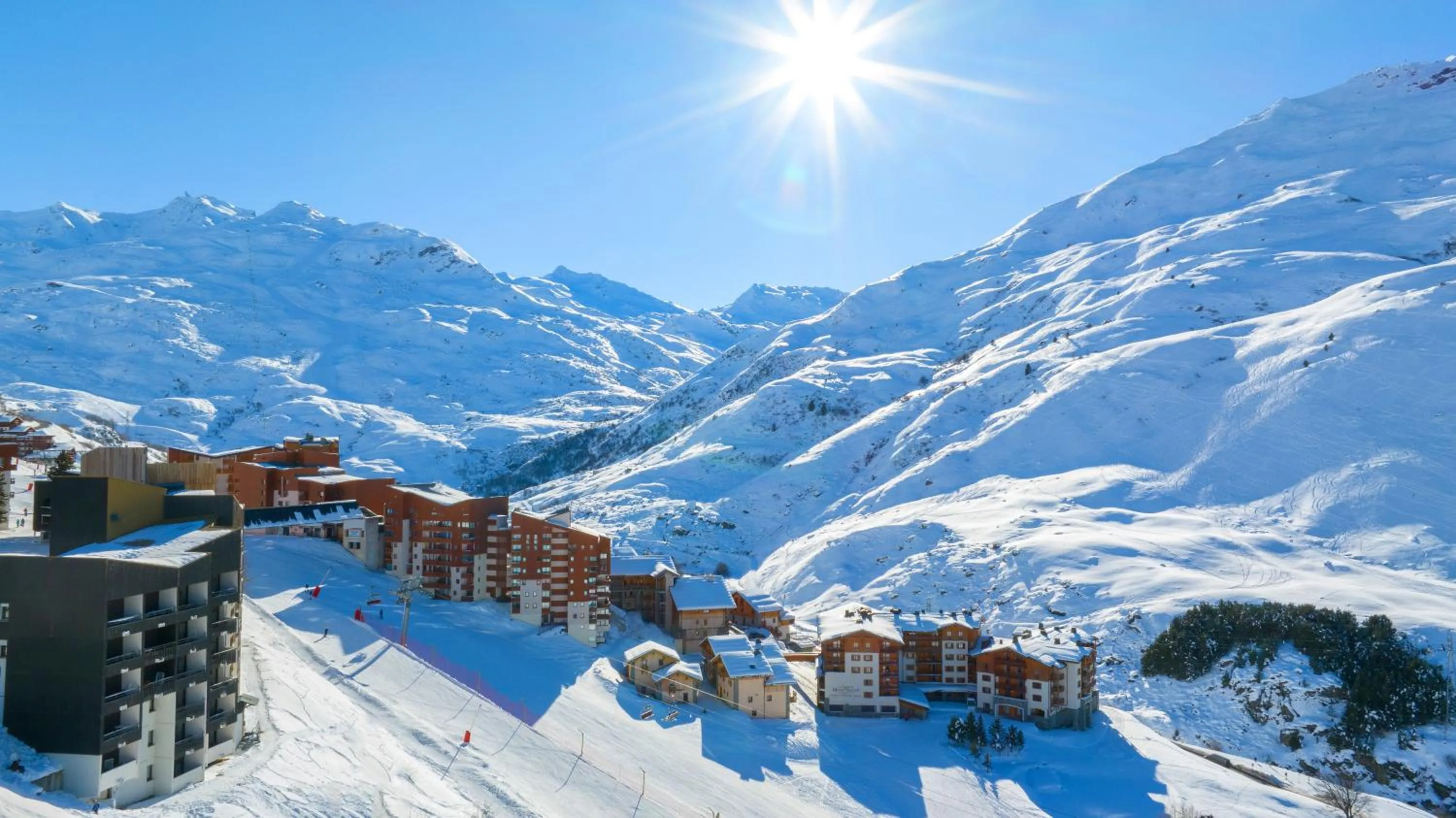 Bird's eye view in Résidence Azureva Les Menuires