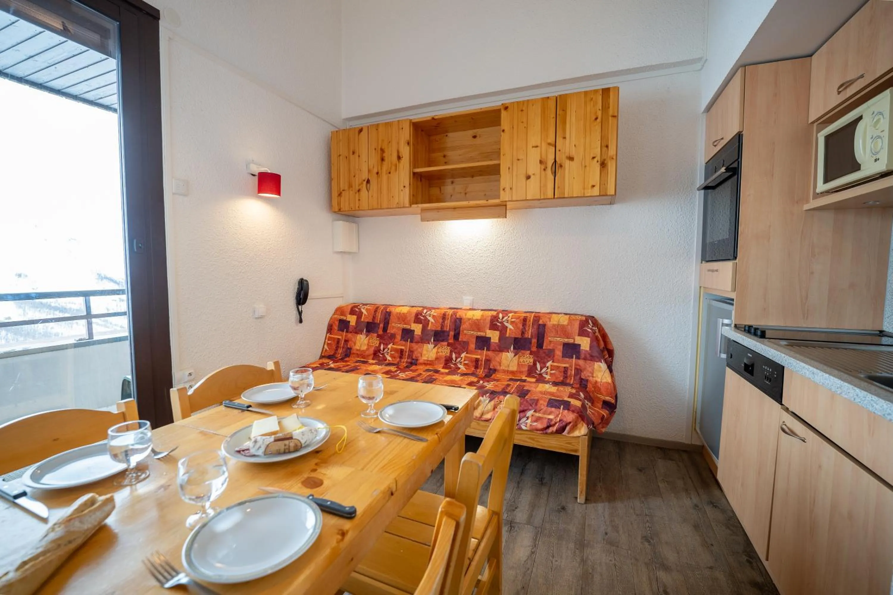 kitchen in Résidence Azureva Les Menuires