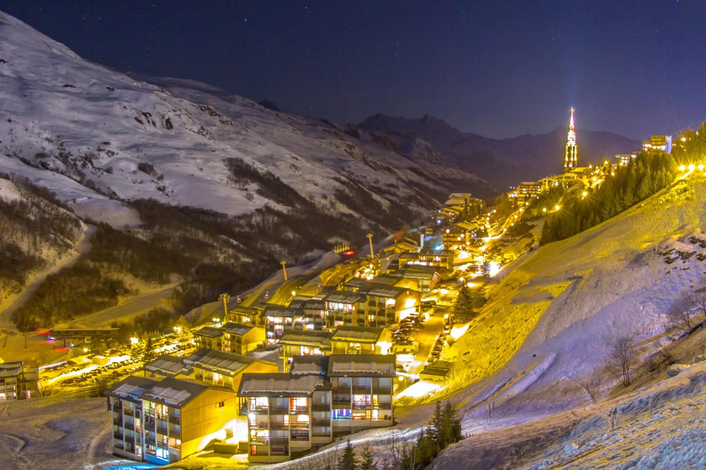 Night in Résidence Azureva Les Menuires