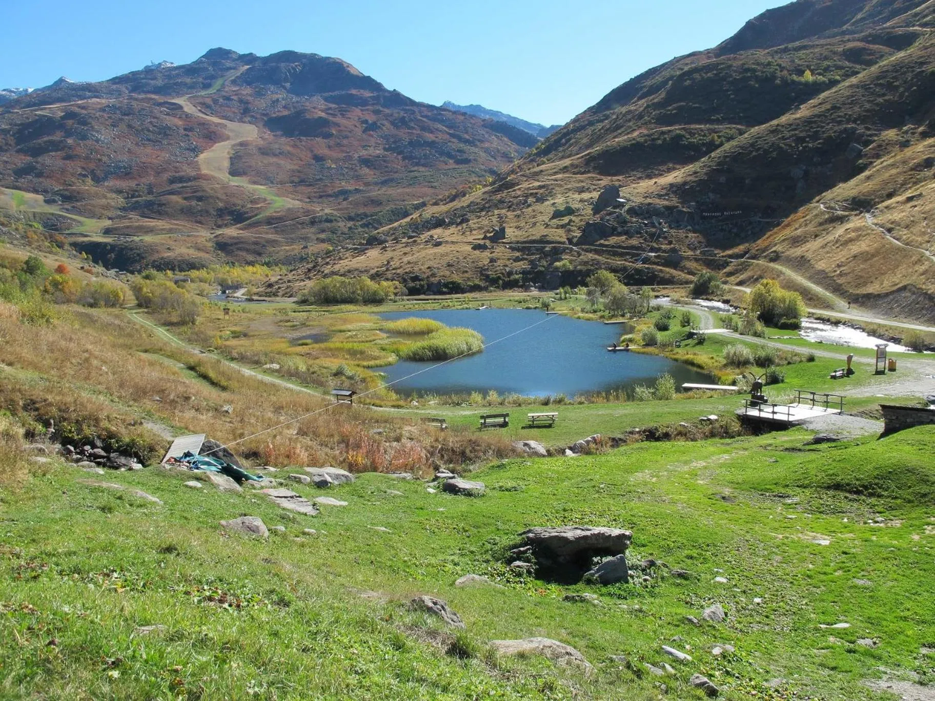 Natural landscape in Résidence Azureva Les Menuires