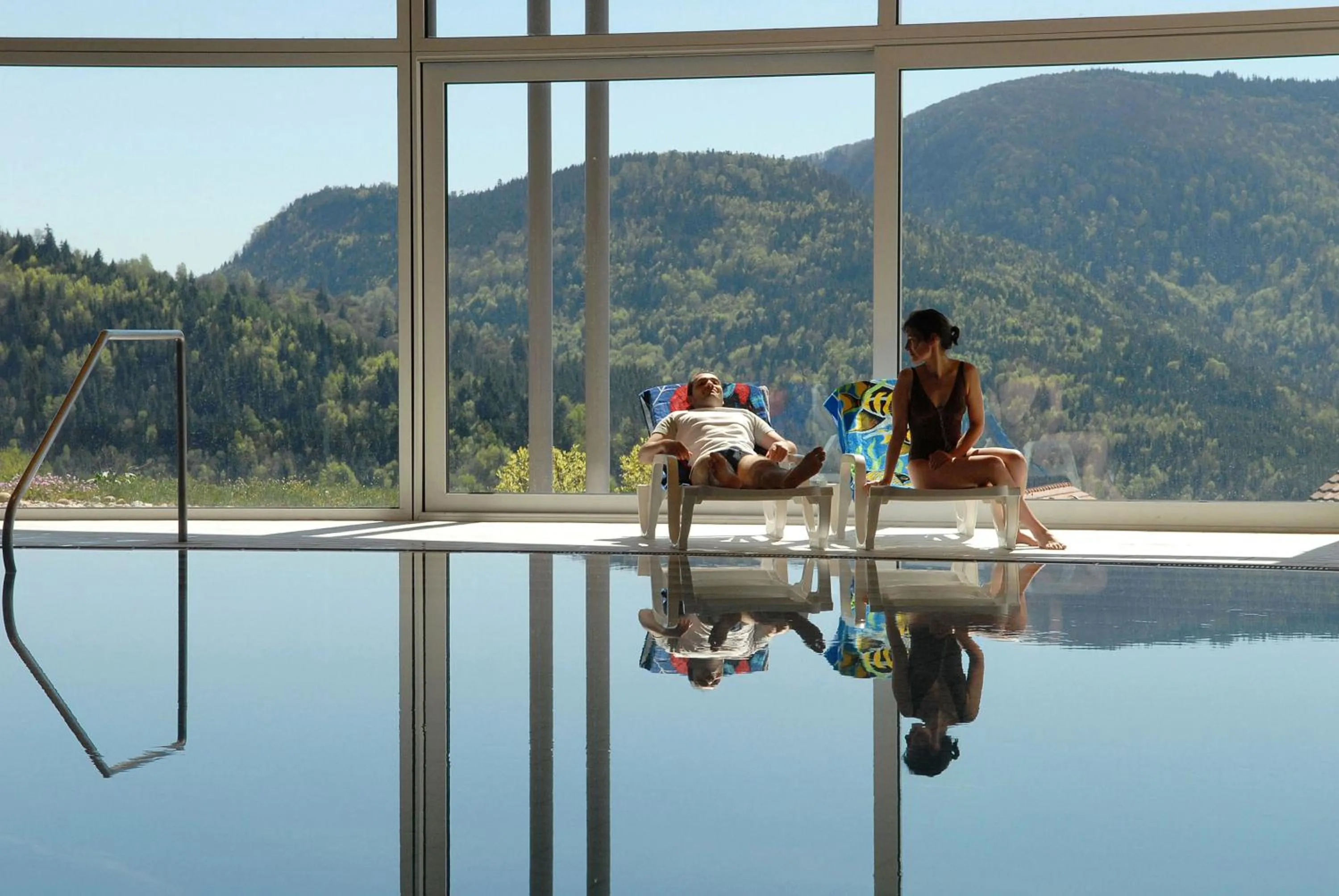 Swimming pool in Azureva Bussang