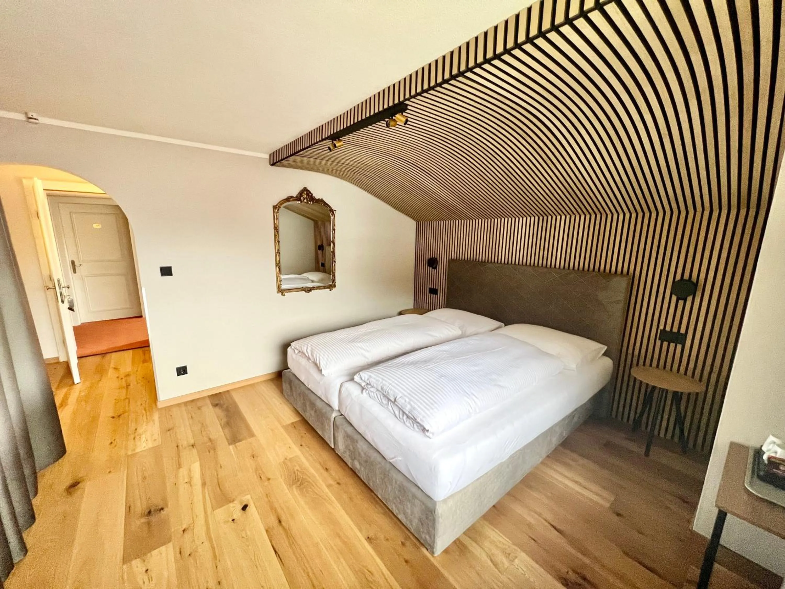 Photo of the whole room, Bed in Haus Schrofenstein