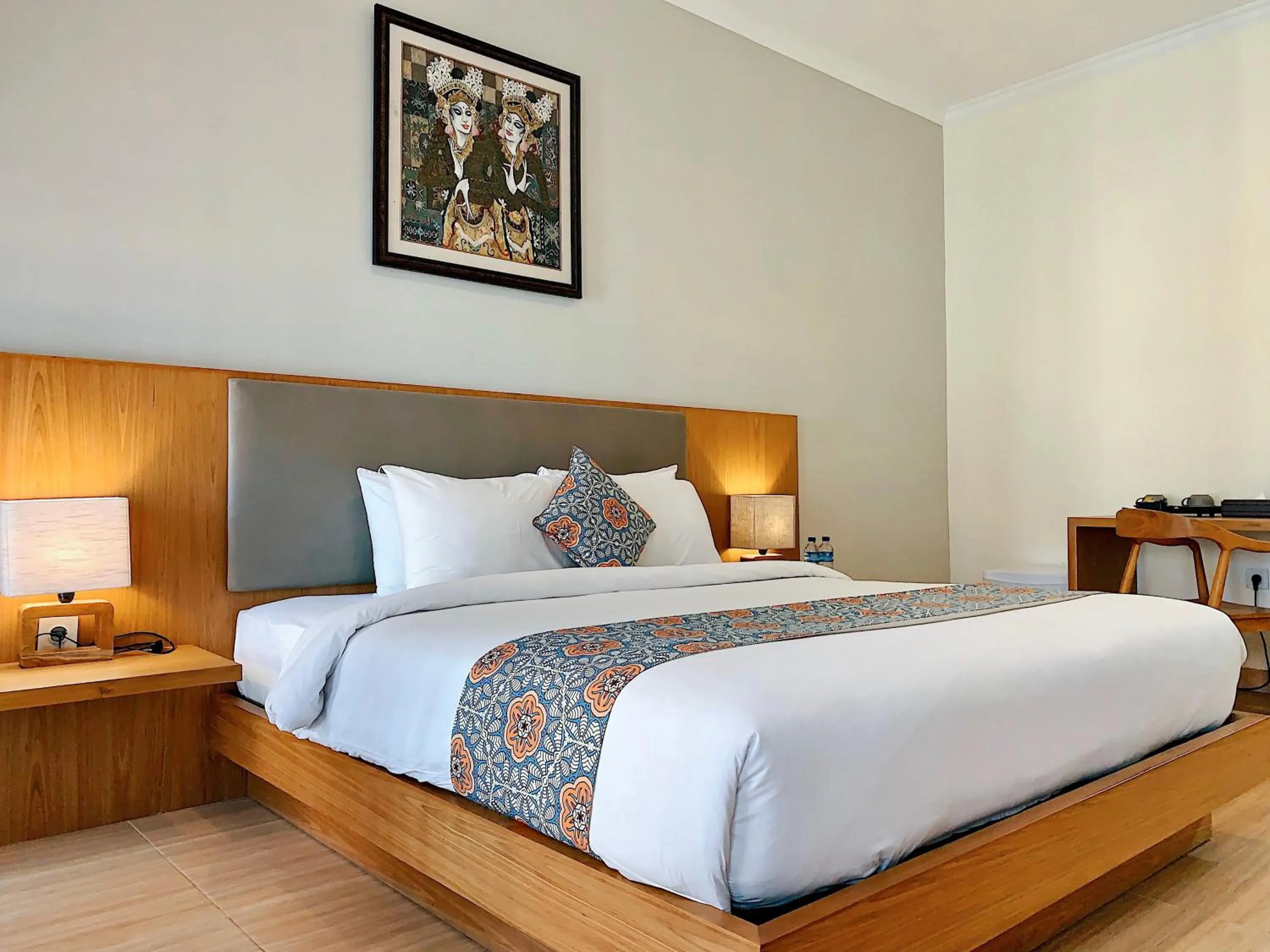 Bed in Perissos Echo Beach