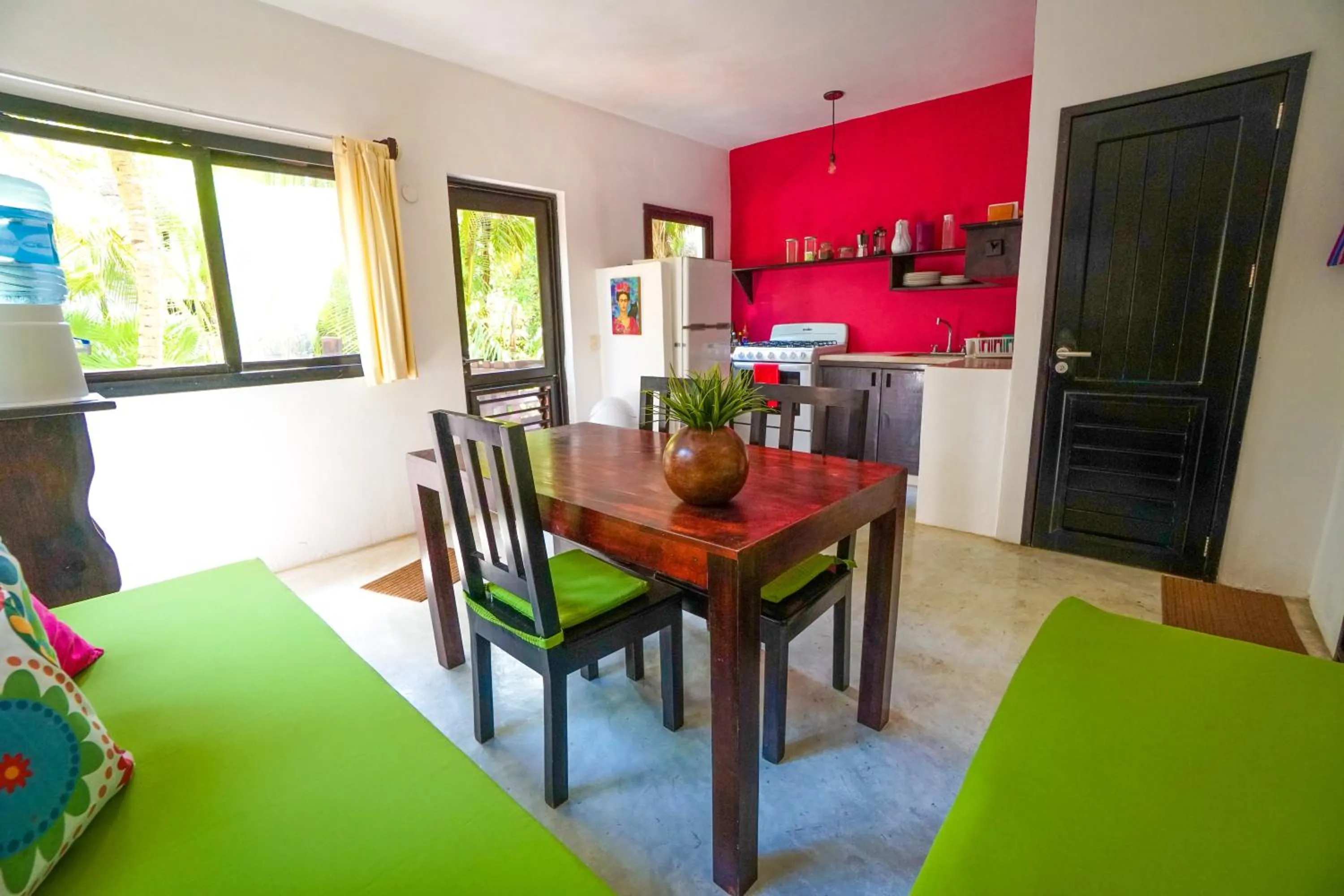 Dining area in Playa Selva