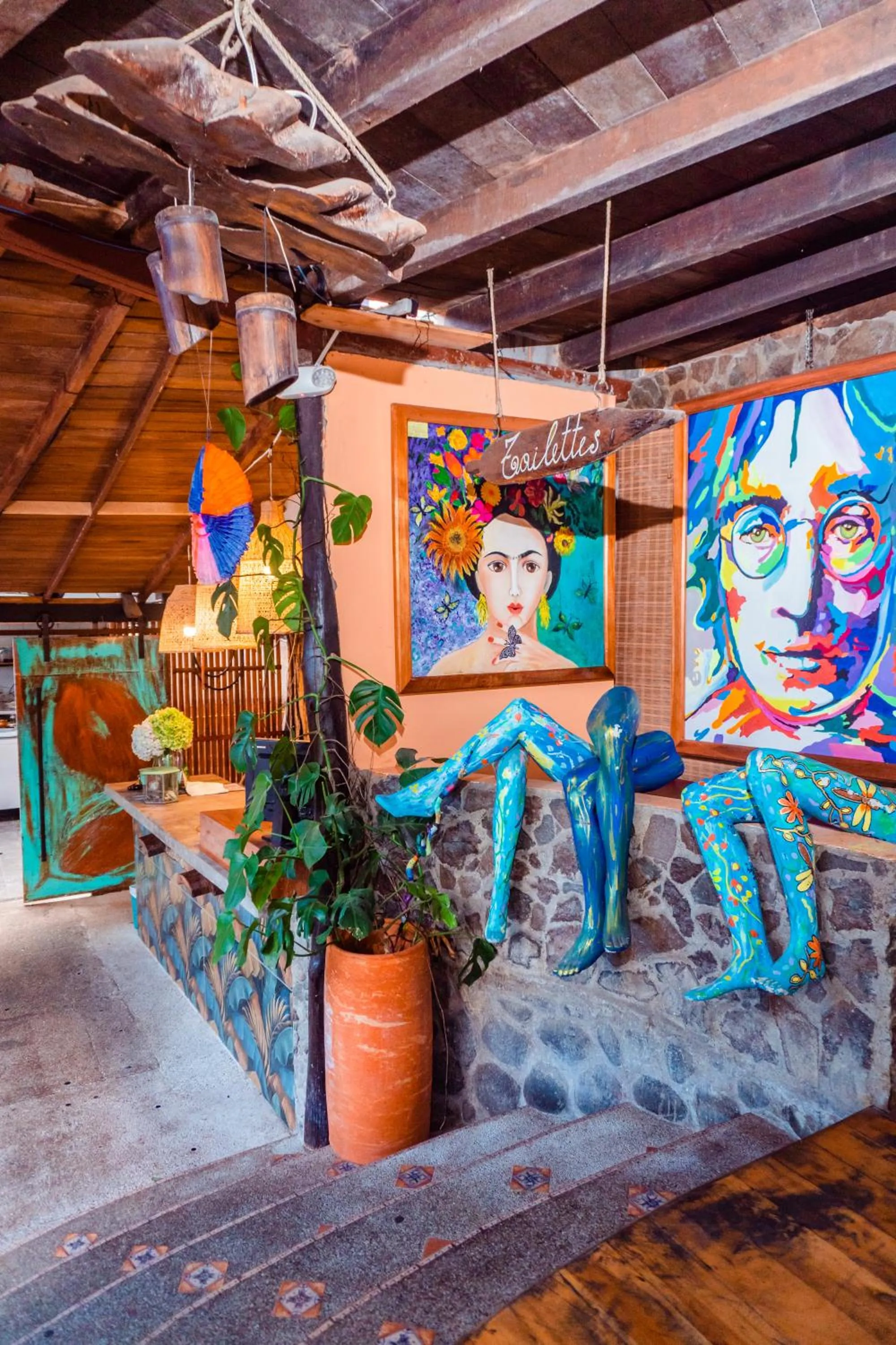 Lobby or reception in Spa Hosteria Miramelindo