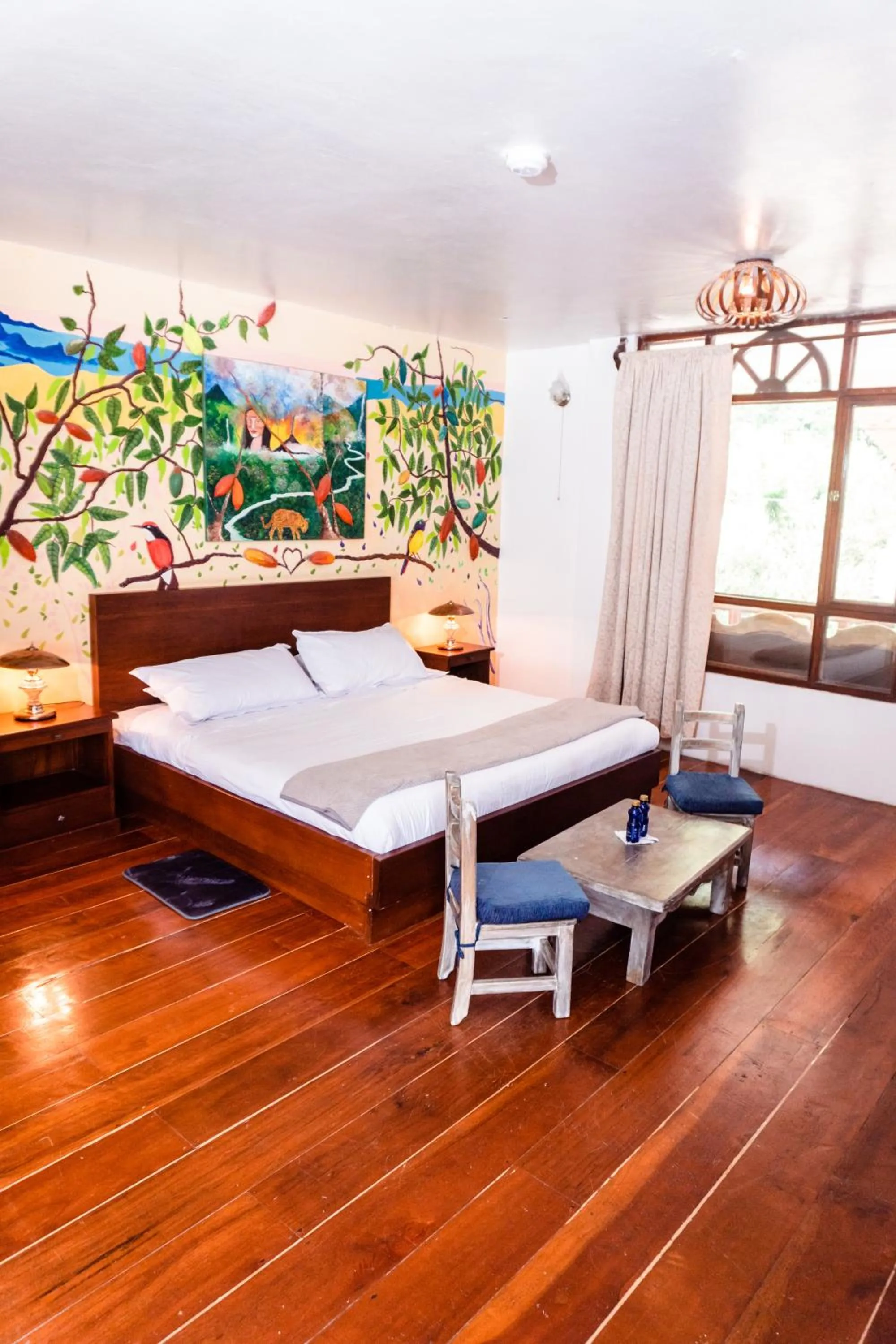 Bed in Spa Hosteria Miramelindo