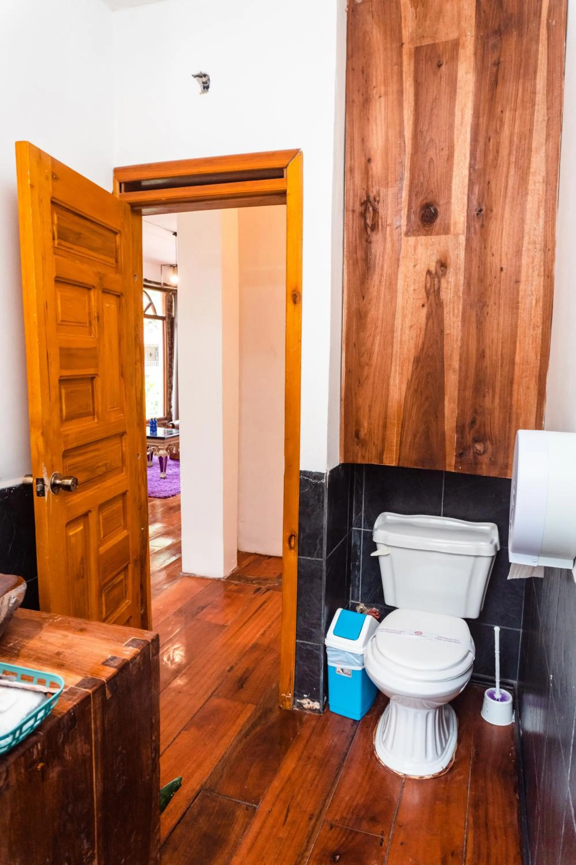 Toilet in Spa Hosteria Miramelindo