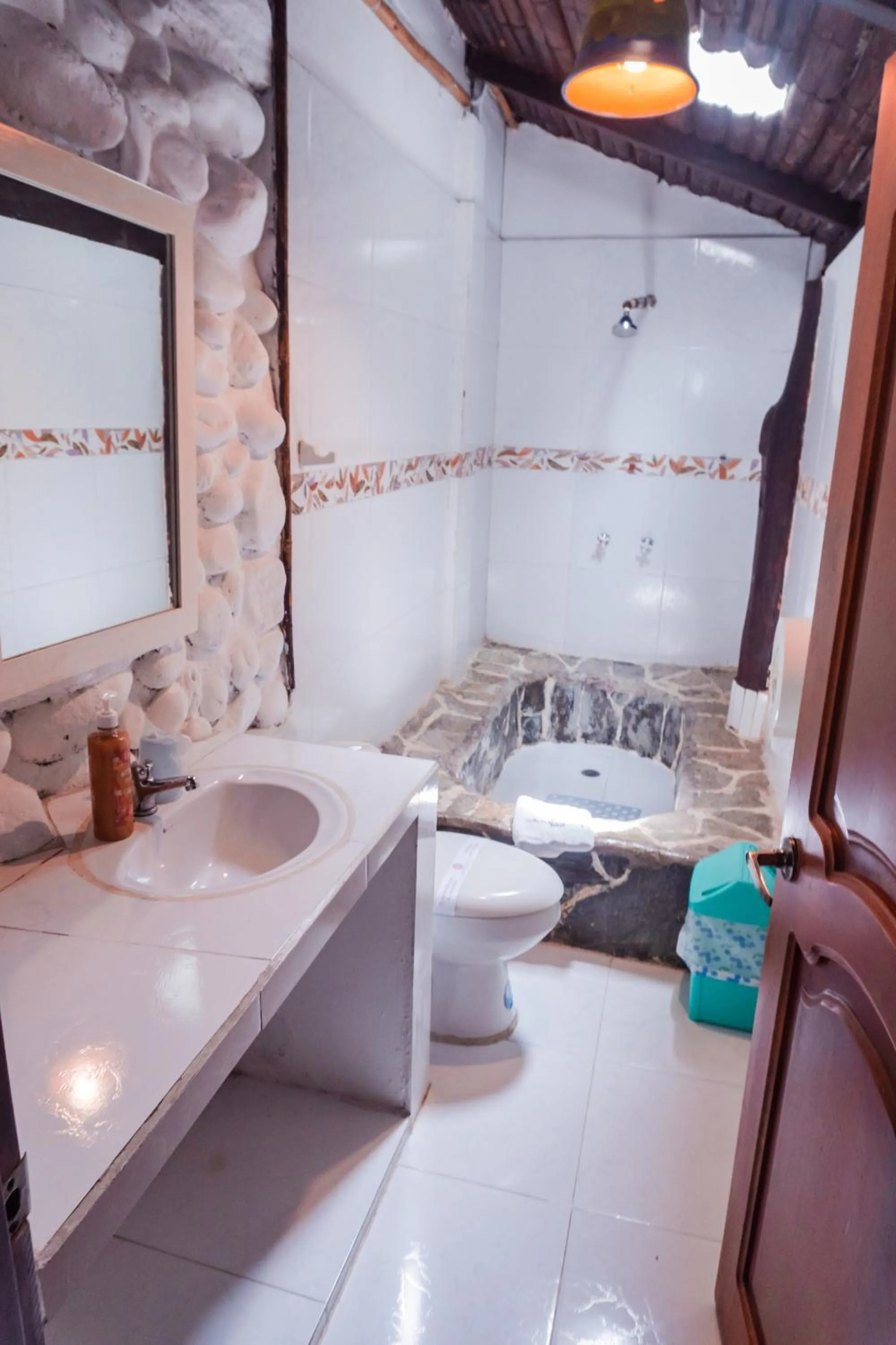 Bathroom in Spa Hosteria Miramelindo