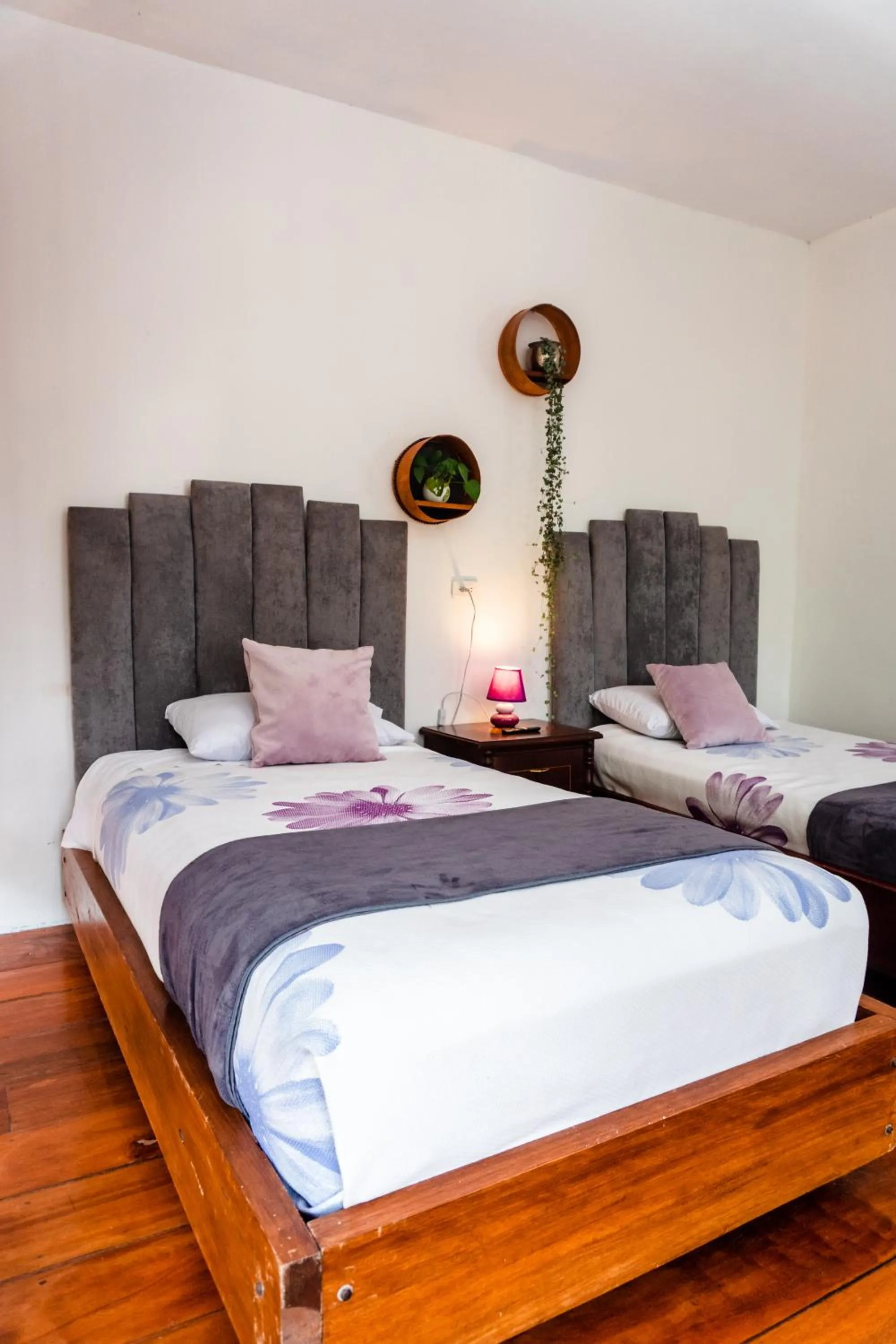 Bed in Spa Hosteria Miramelindo