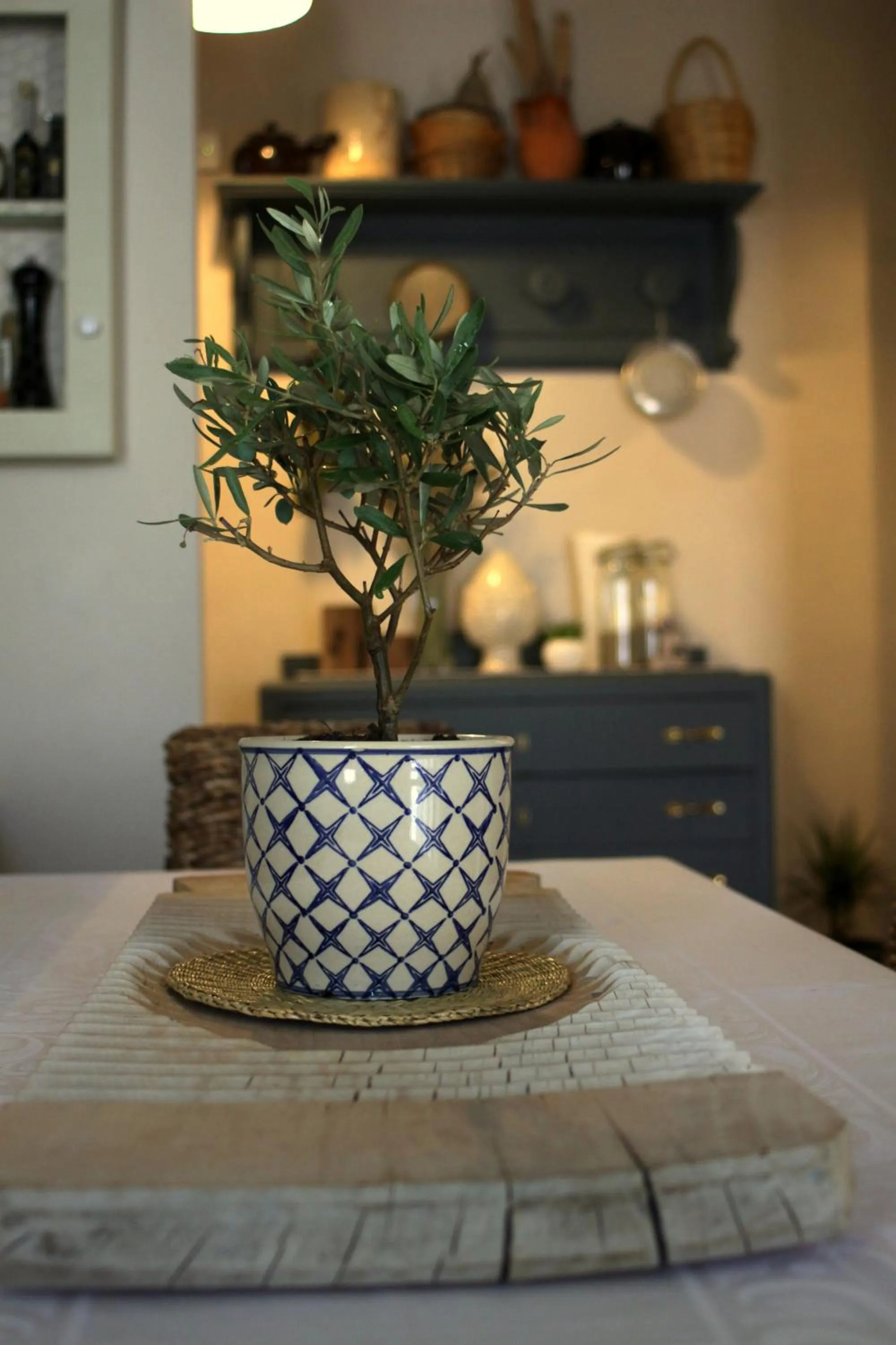 Communal kitchen in B&B La Casa Pugliese