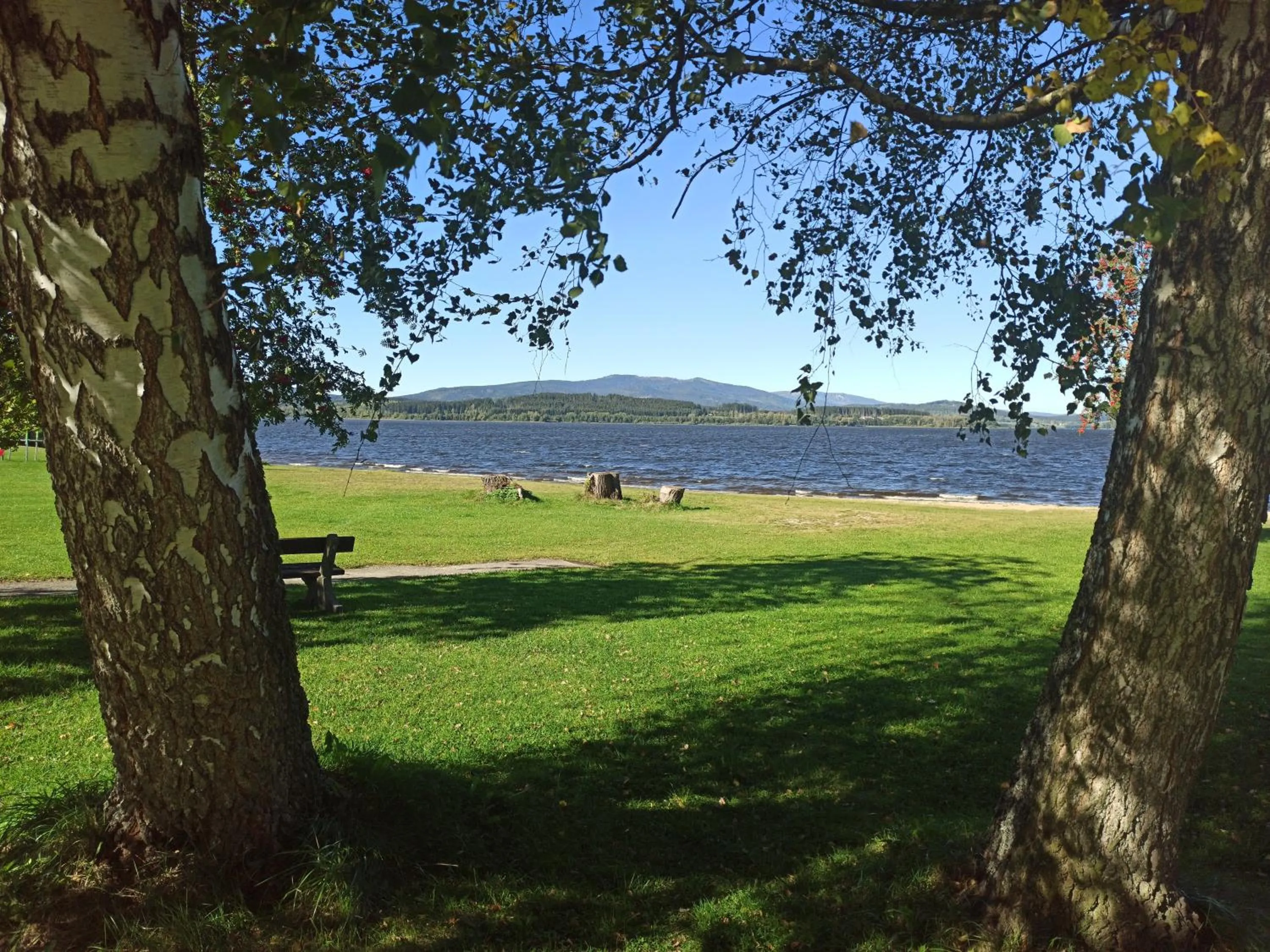 Beach in Hotel Jestřábí