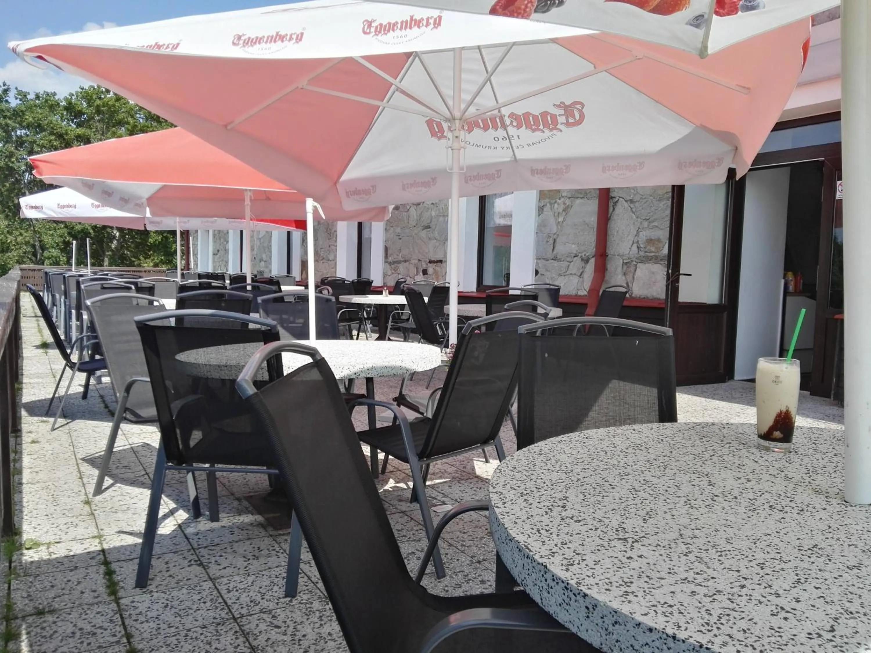 Balcony/Terrace in Hotel Jestřábí