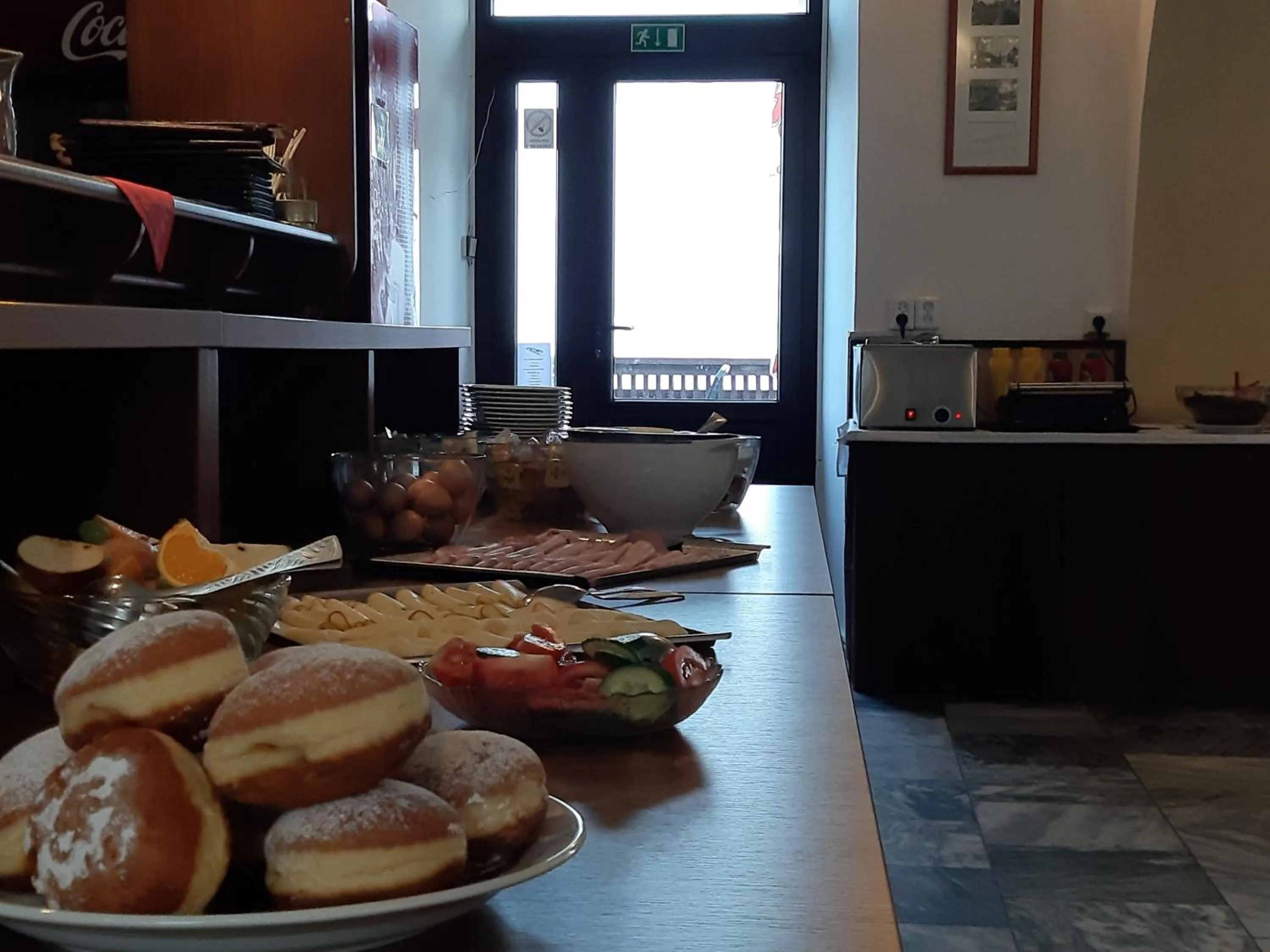 Food and drinks in Hotel Jestřábí