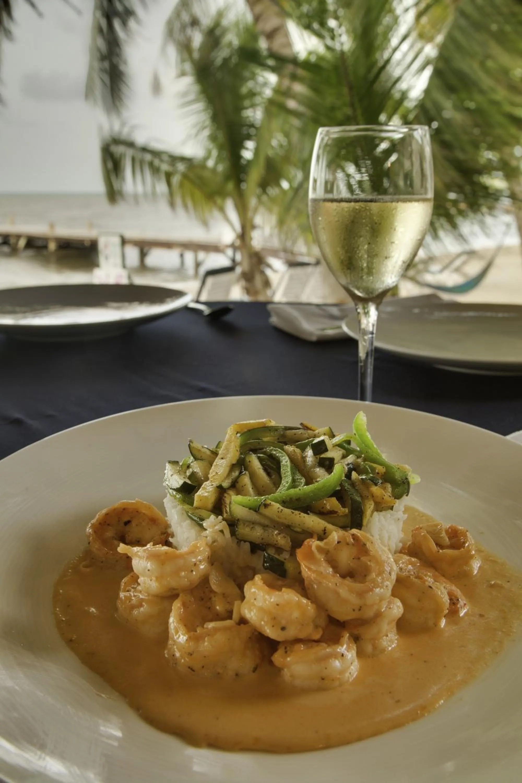 Food close-up in Parrot Cove Lodge