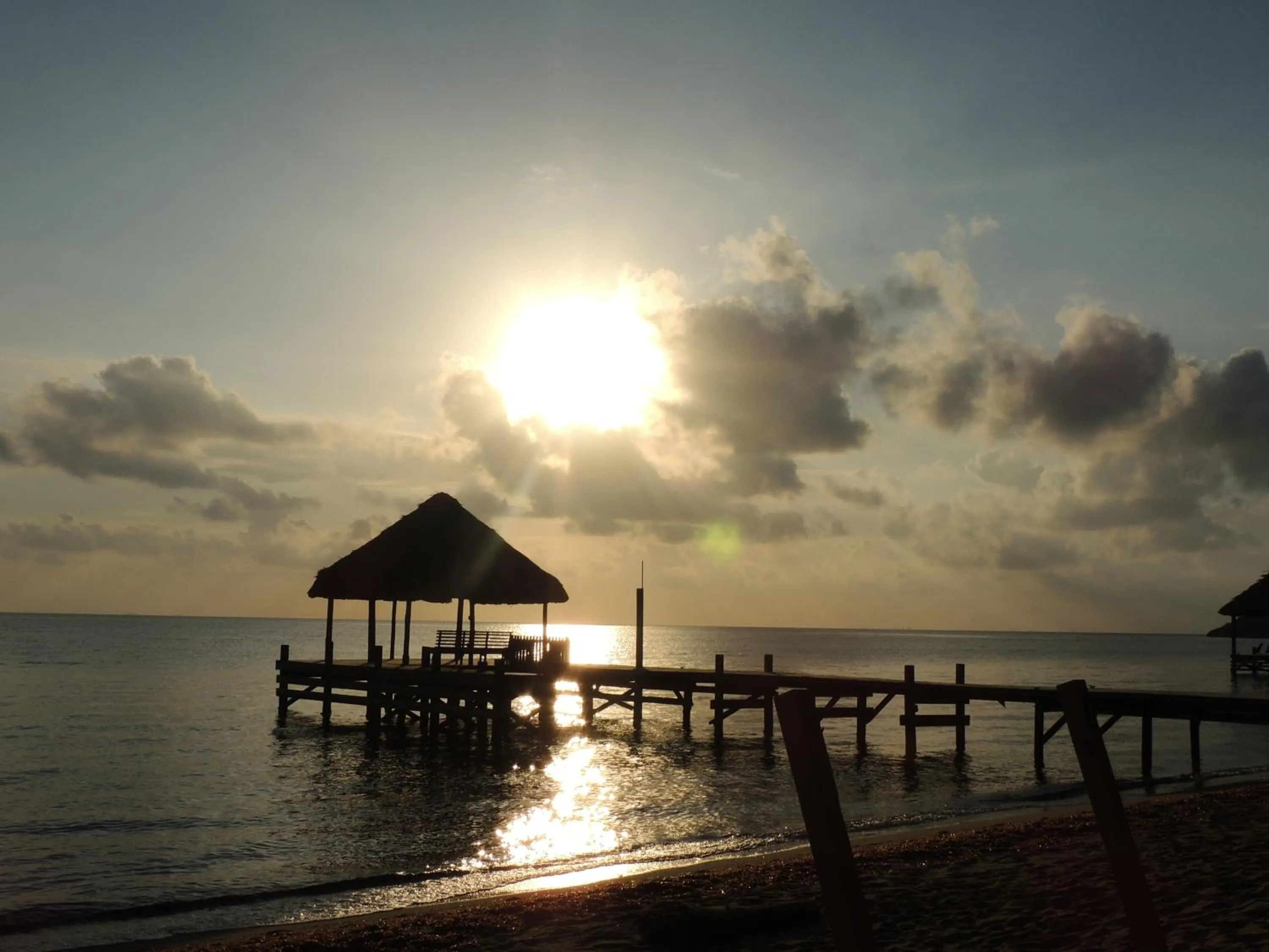 Sunrise in Parrot Cove Lodge