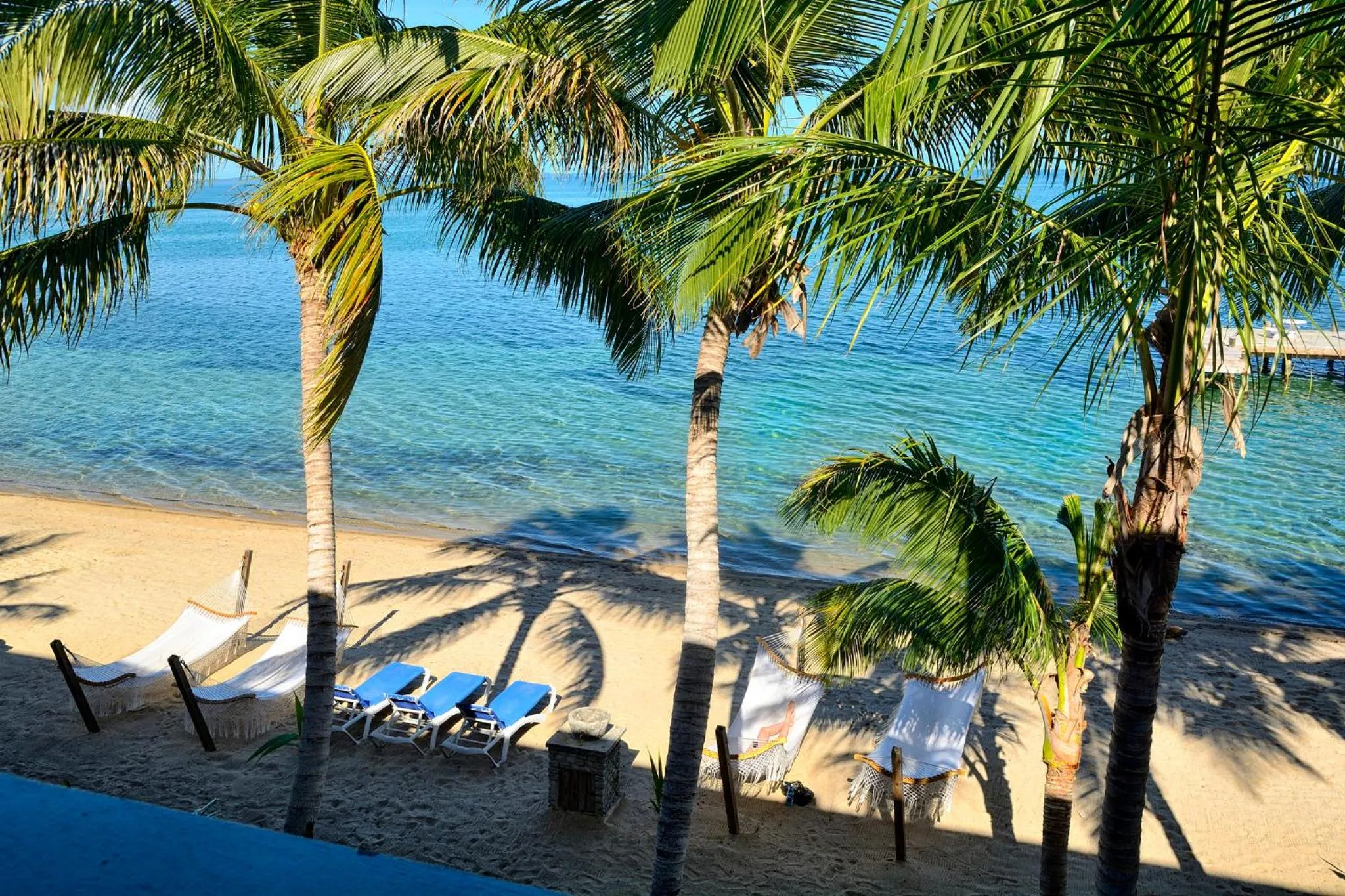 Sea view in Parrot Cove Lodge