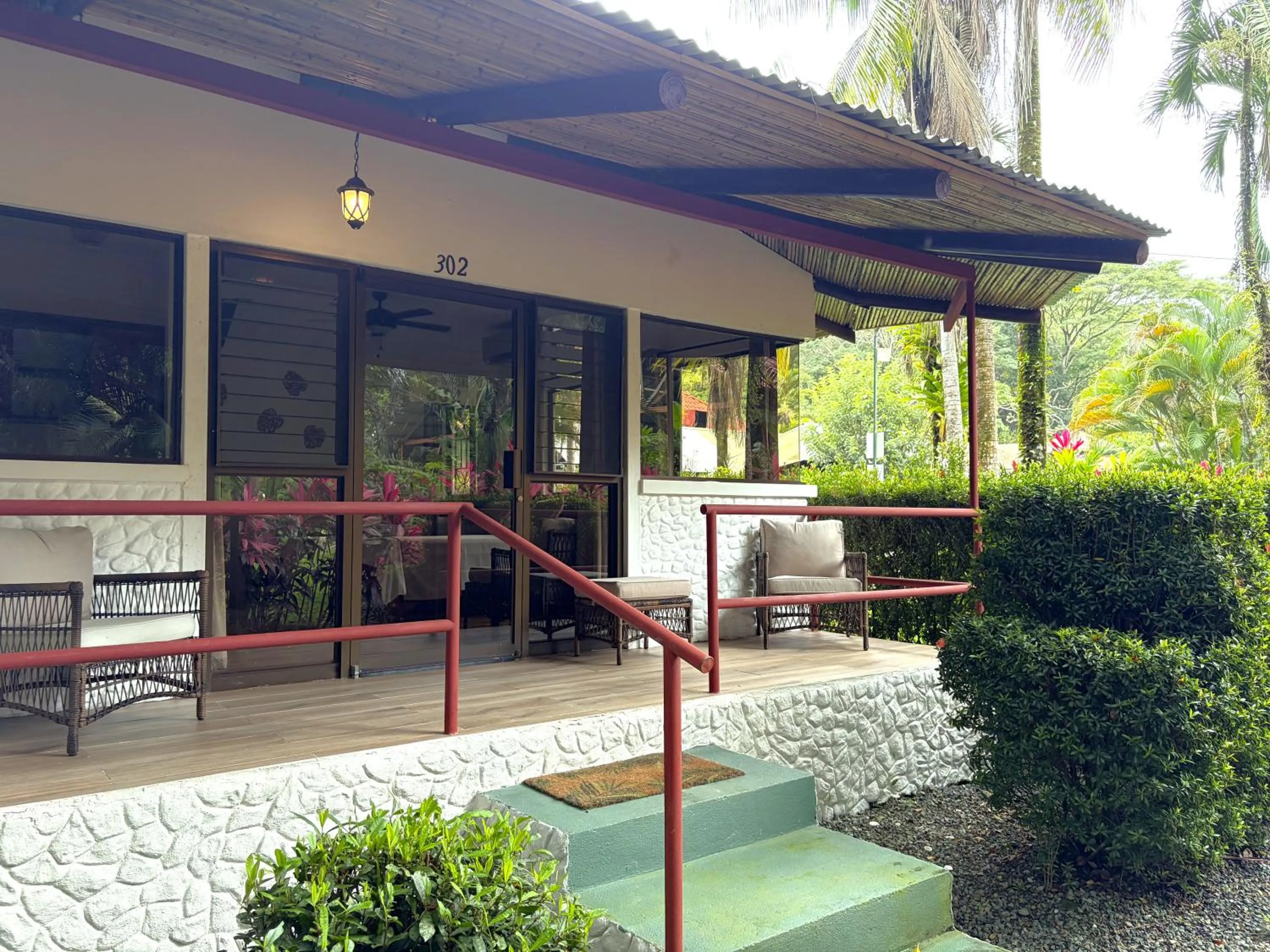 Patio in Hotel Villas Rio Mar