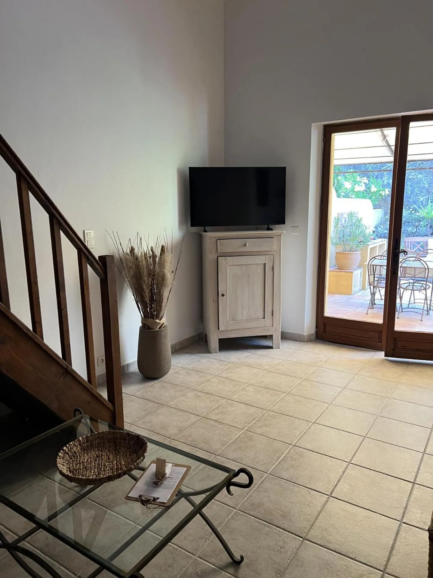 Living room in La Bergerie