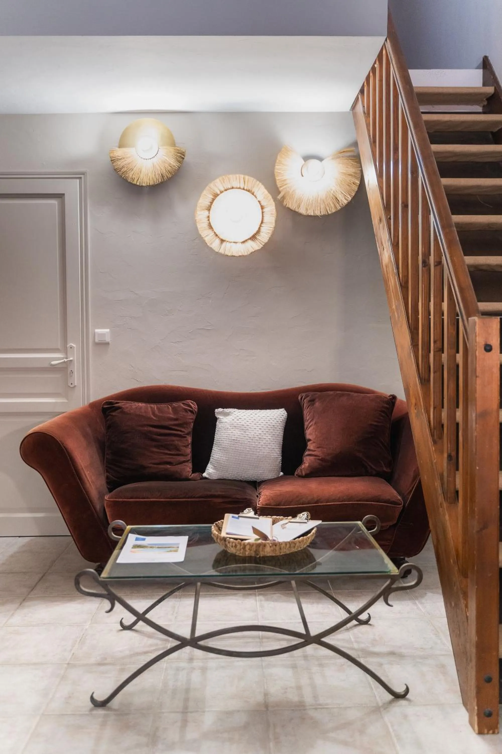 Living room in La Bergerie