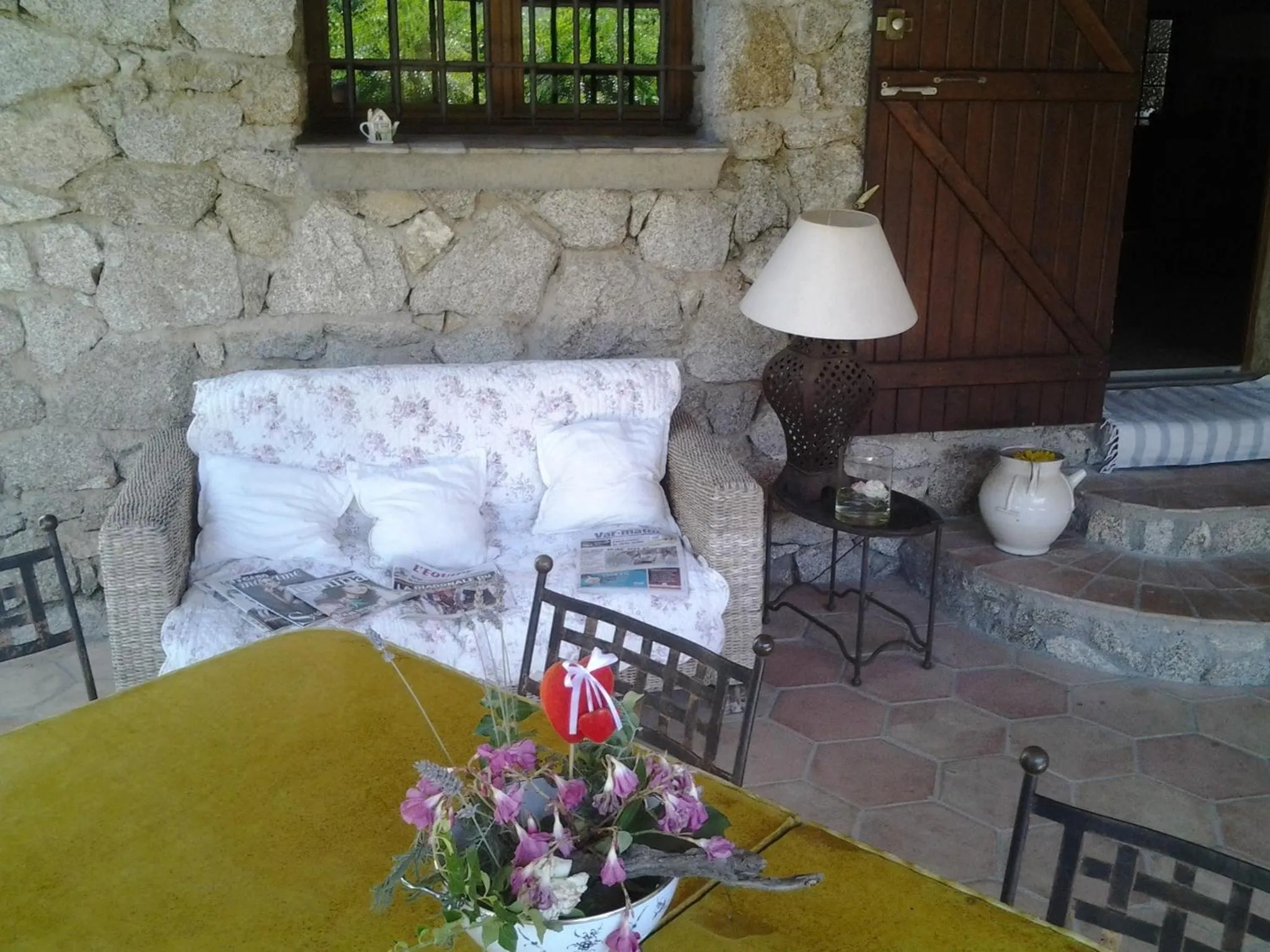 Balcony/Terrace in La Bergerie