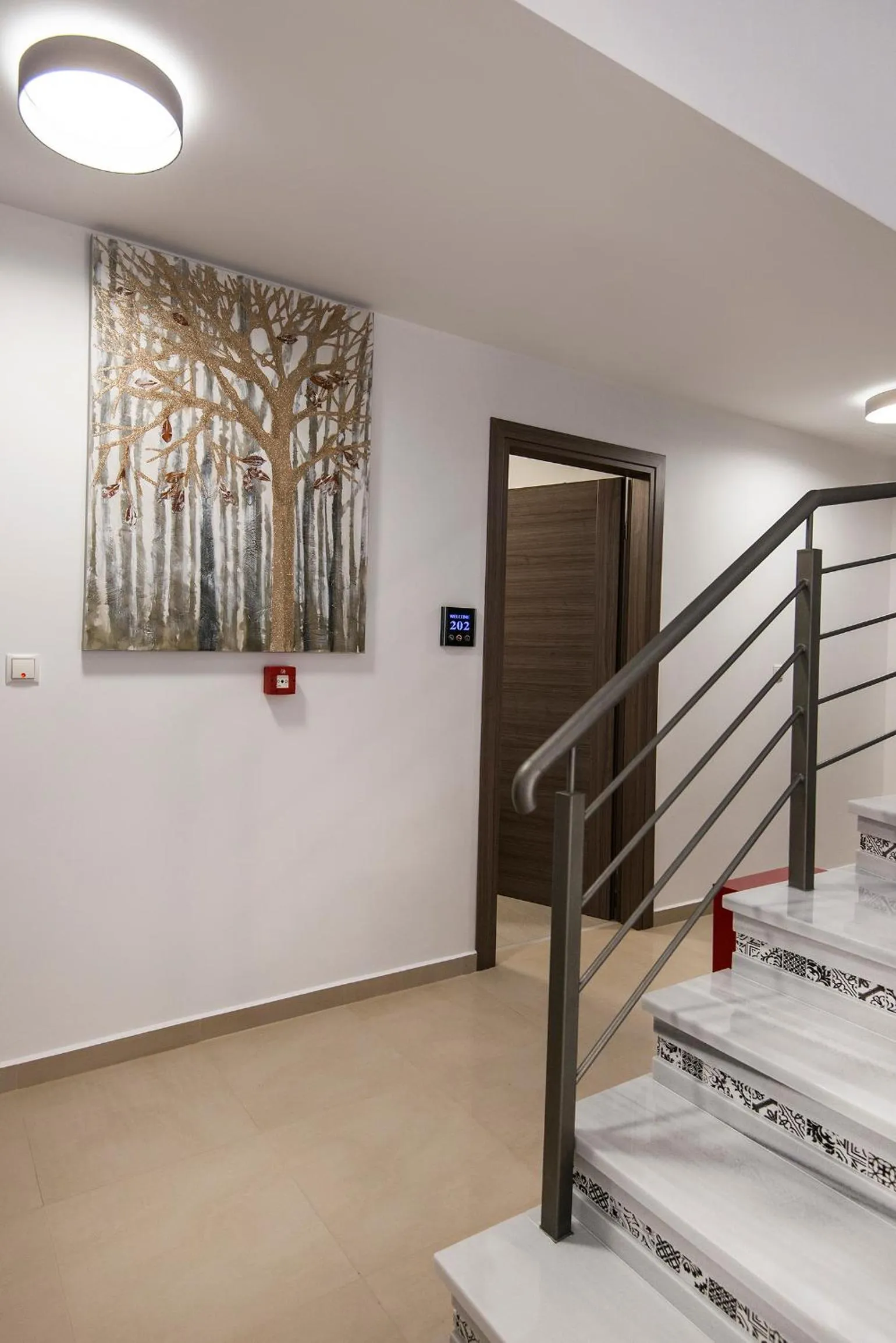 Decorative detail in DownTown Hotel