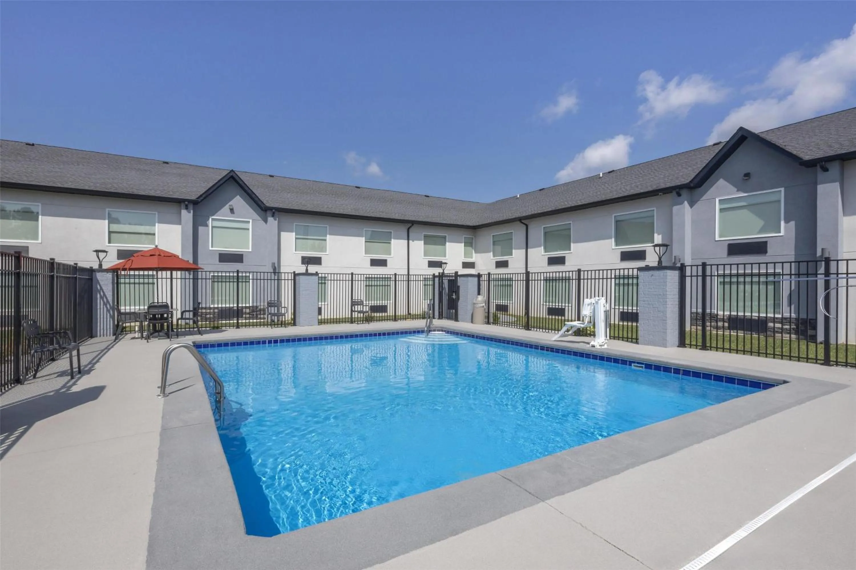 Pool view in Best Western Manchester