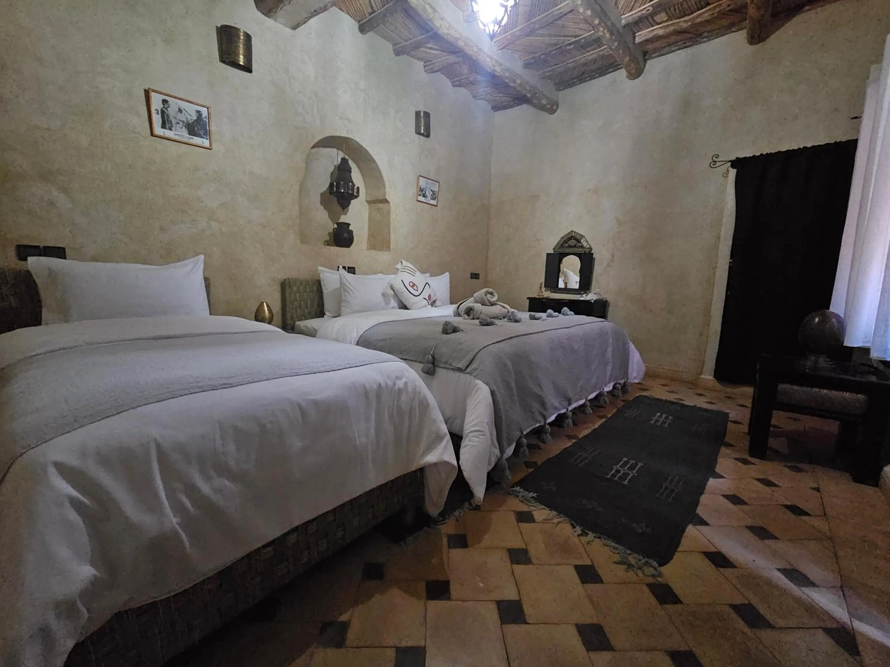 Bedroom, Bed in Kasbah La Cigogne