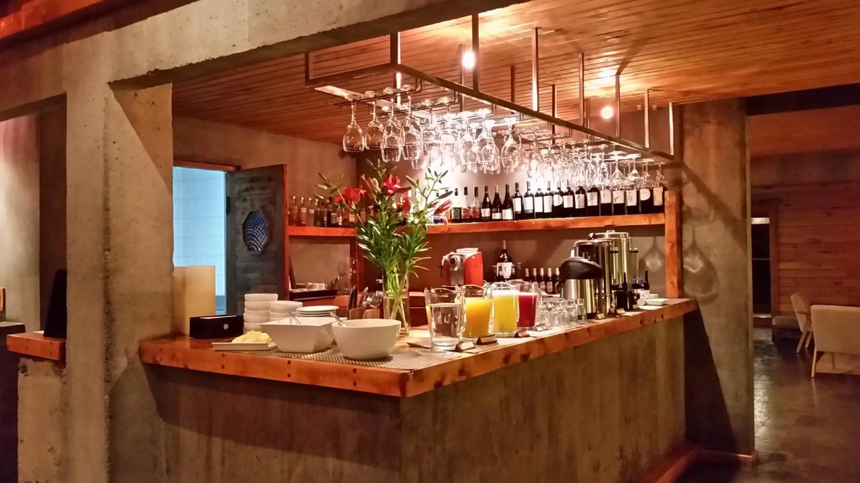 Buffet breakfast in Hotel Altiplanico Puerto Natales